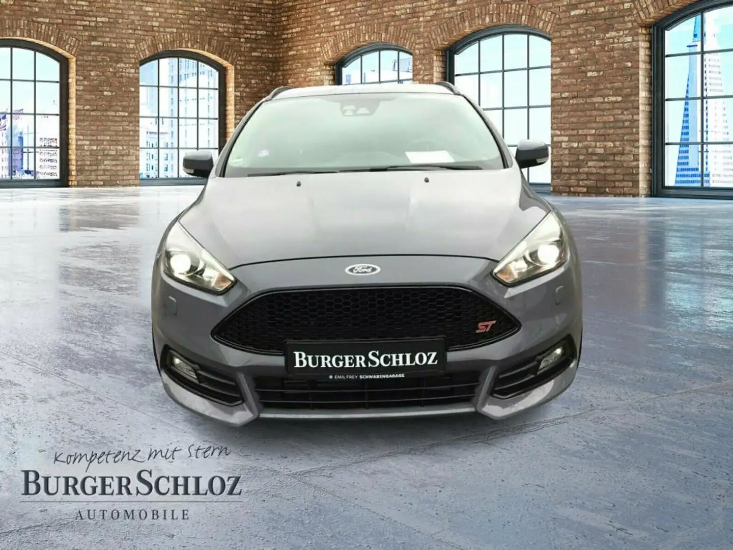 Ford Focus ST FLA KlimaA S-Sitz W-Paket Navi Xenon Grau - 2
