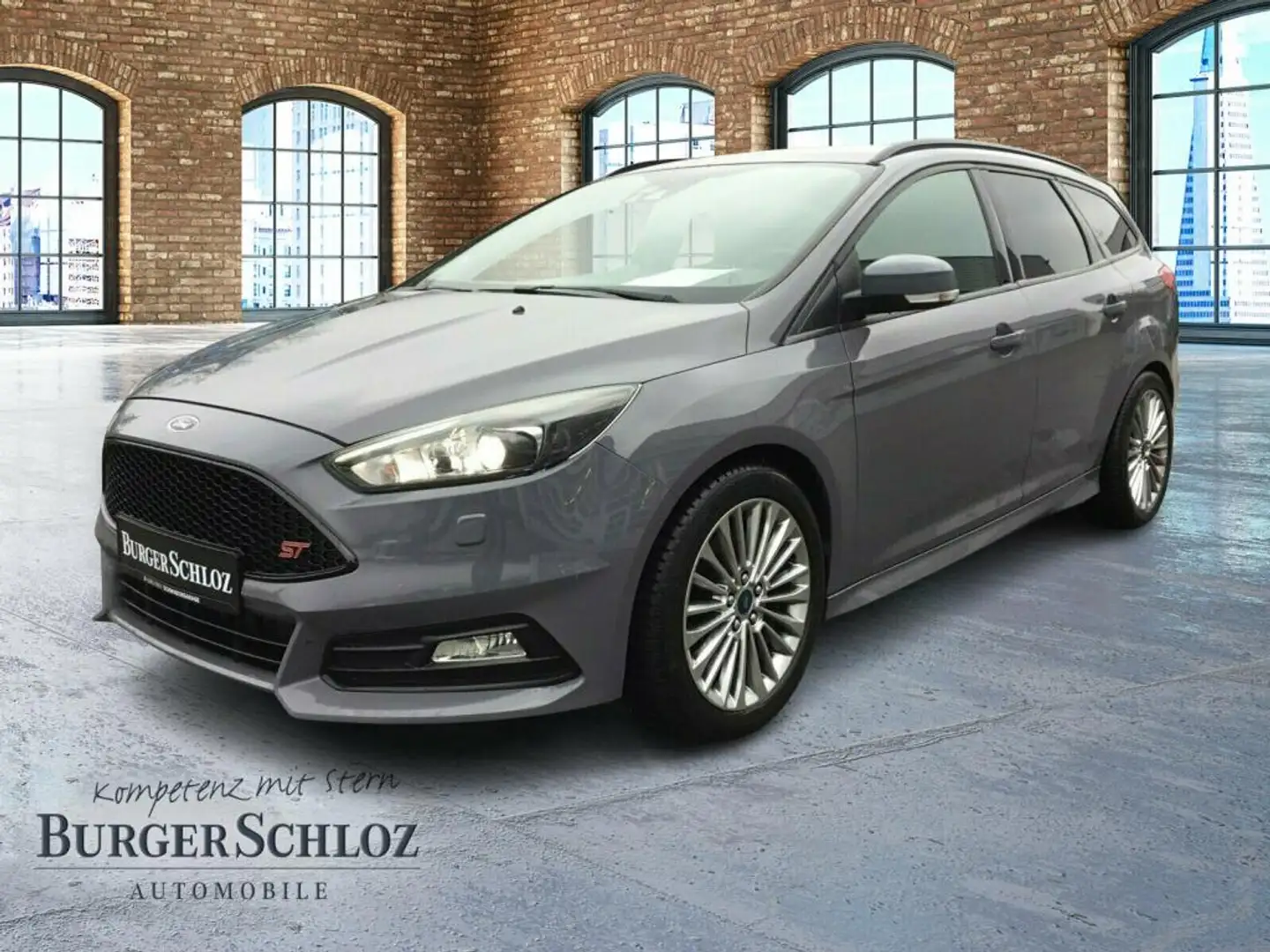 Ford Focus ST FLA KlimaA S-Sitz W-Paket Navi Xenon Grau - 1
