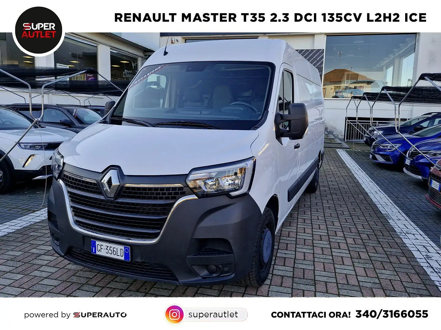 Renault Master T35 2.3 dci 135cv L2H2 Ice Bianco - 1