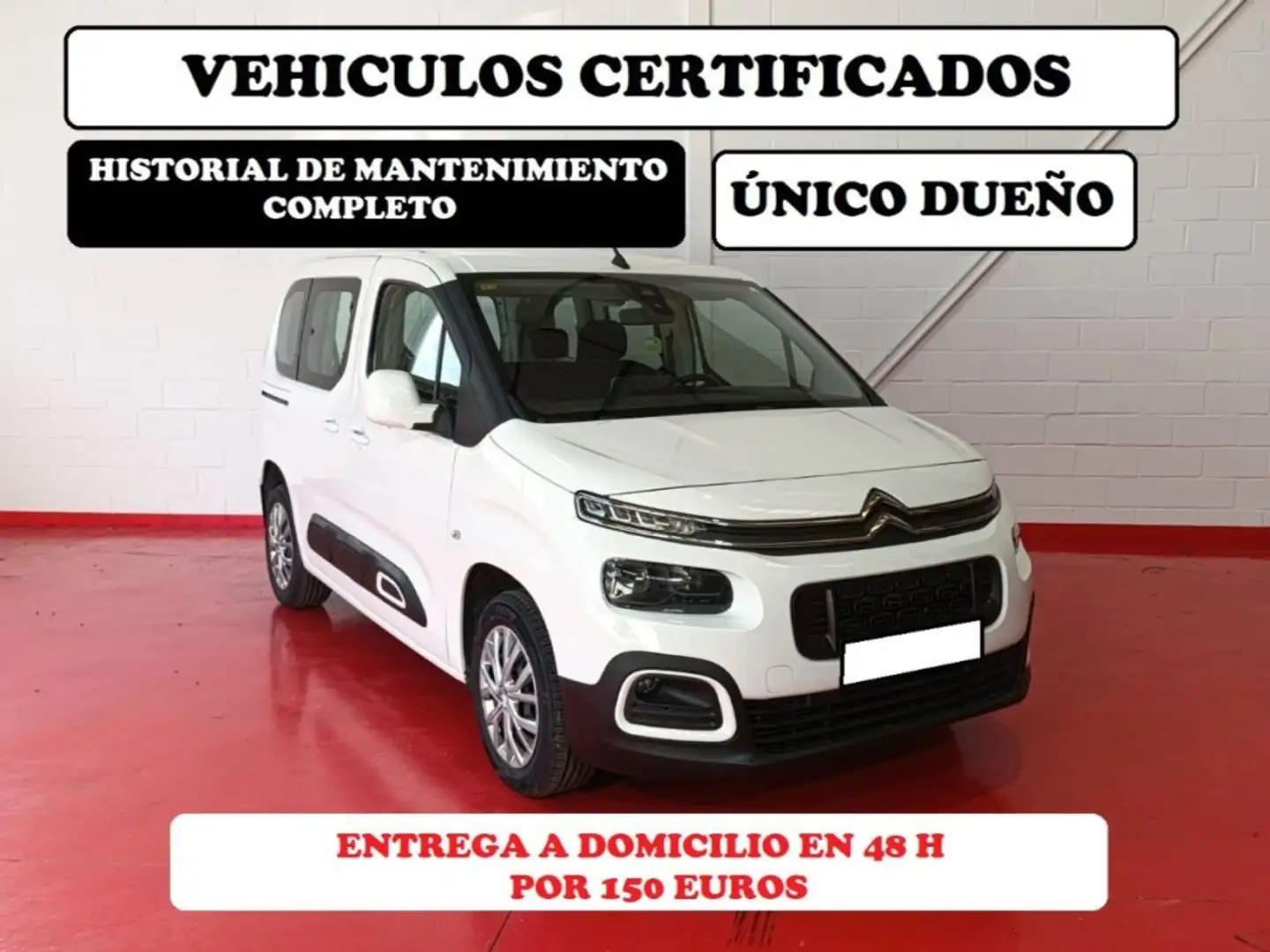 Citroen Berlingo BlueHDi S&S Talla M Feel 100 Weiß - 1