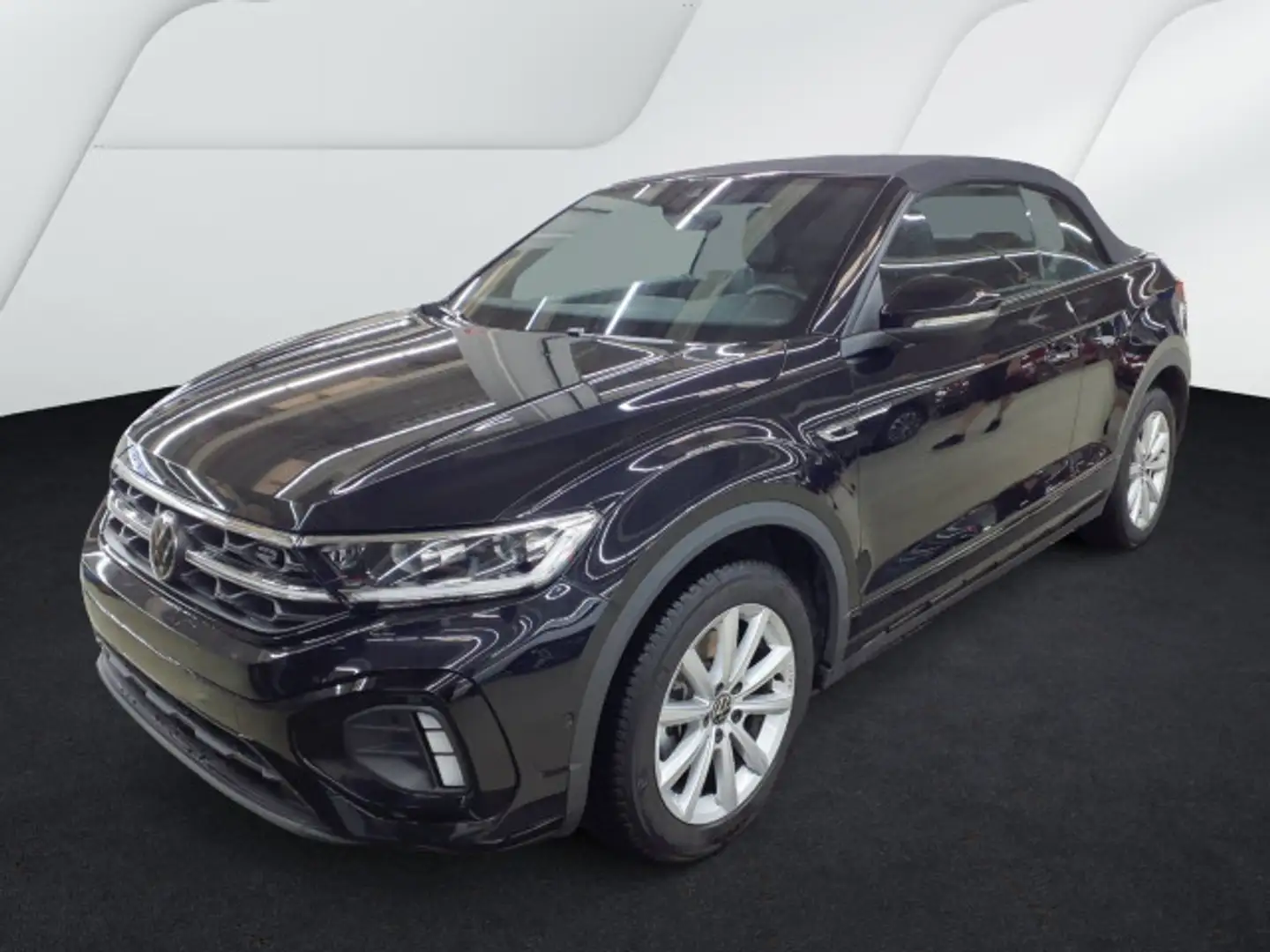 Volkswagen T-Roc Cabrio 1.5 TSI DSG R-LINE BLACK LM19 LEDER Schwarz - 2