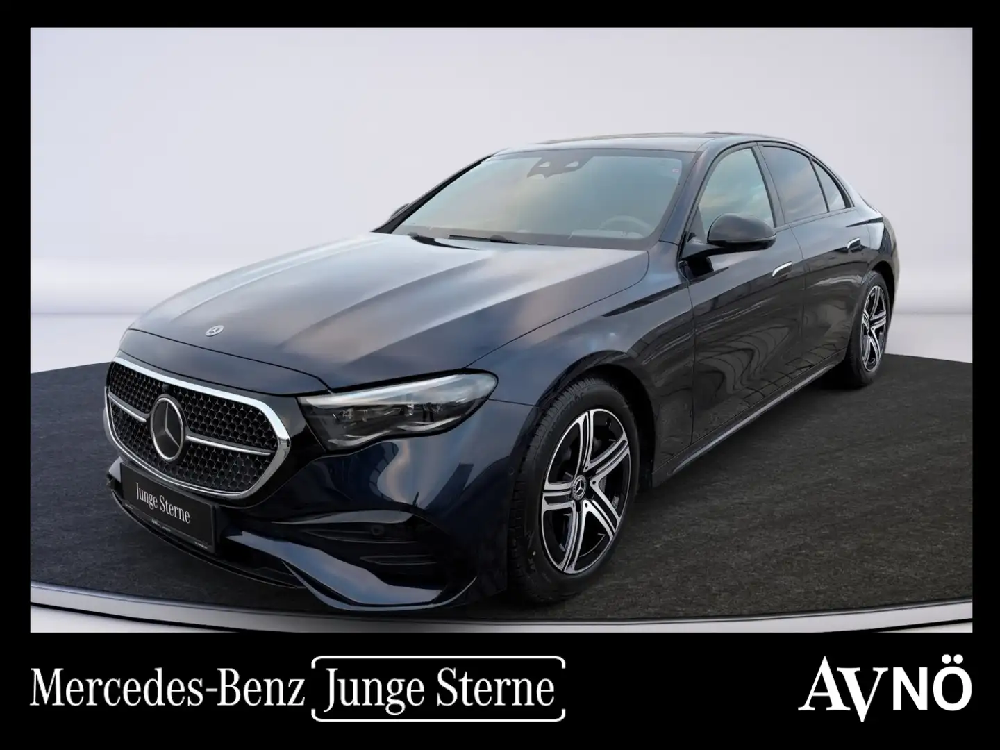 Mercedes-Benz E 450 d 4MATIC Limousine LP: 119207,11 Blau - 1
