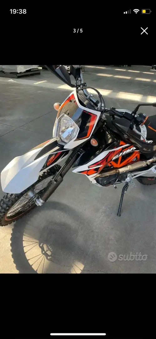 KTM 690 Enduro Enduro R Blanc - 1