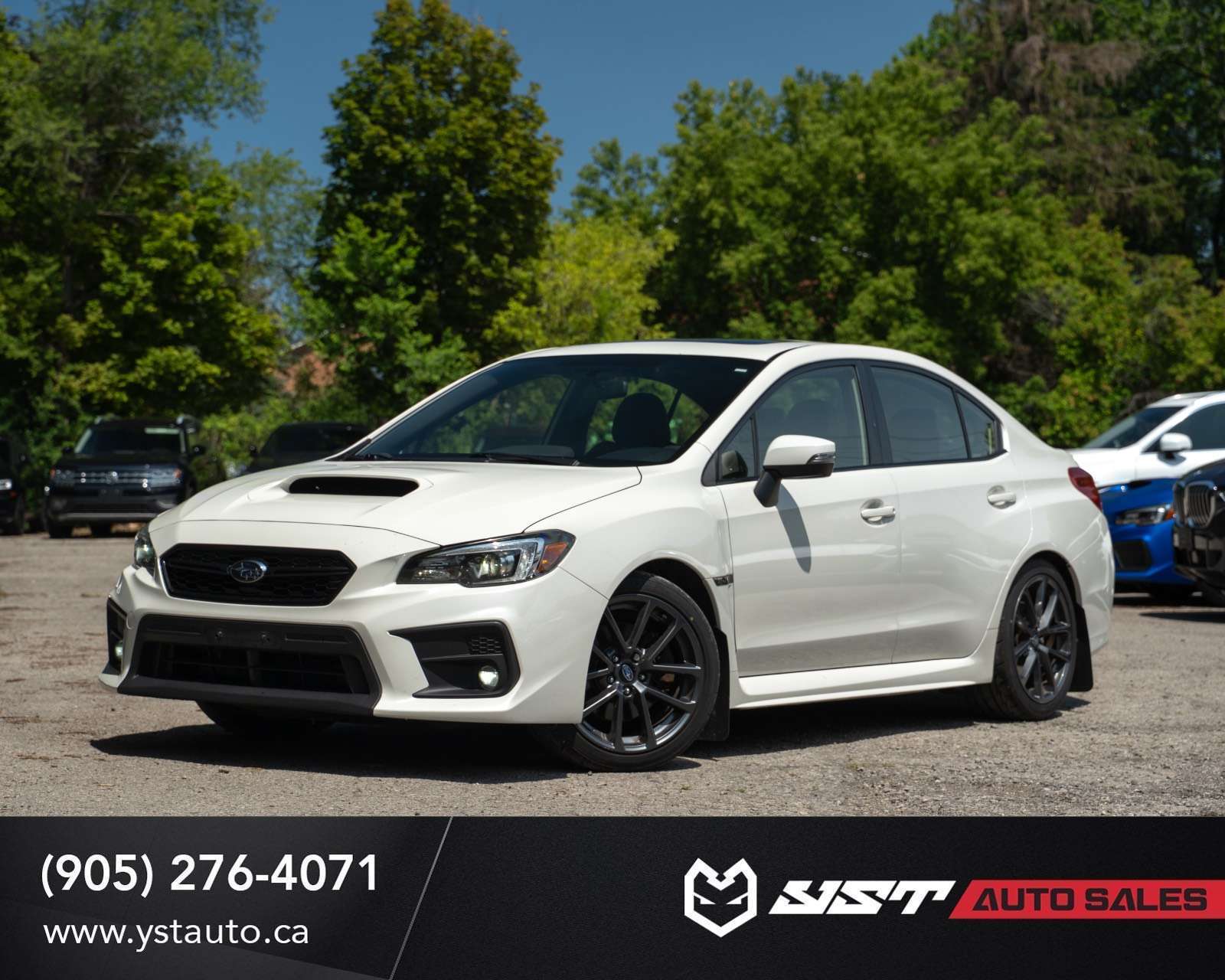 White 2018 Subaru WRX Sedan Automatic