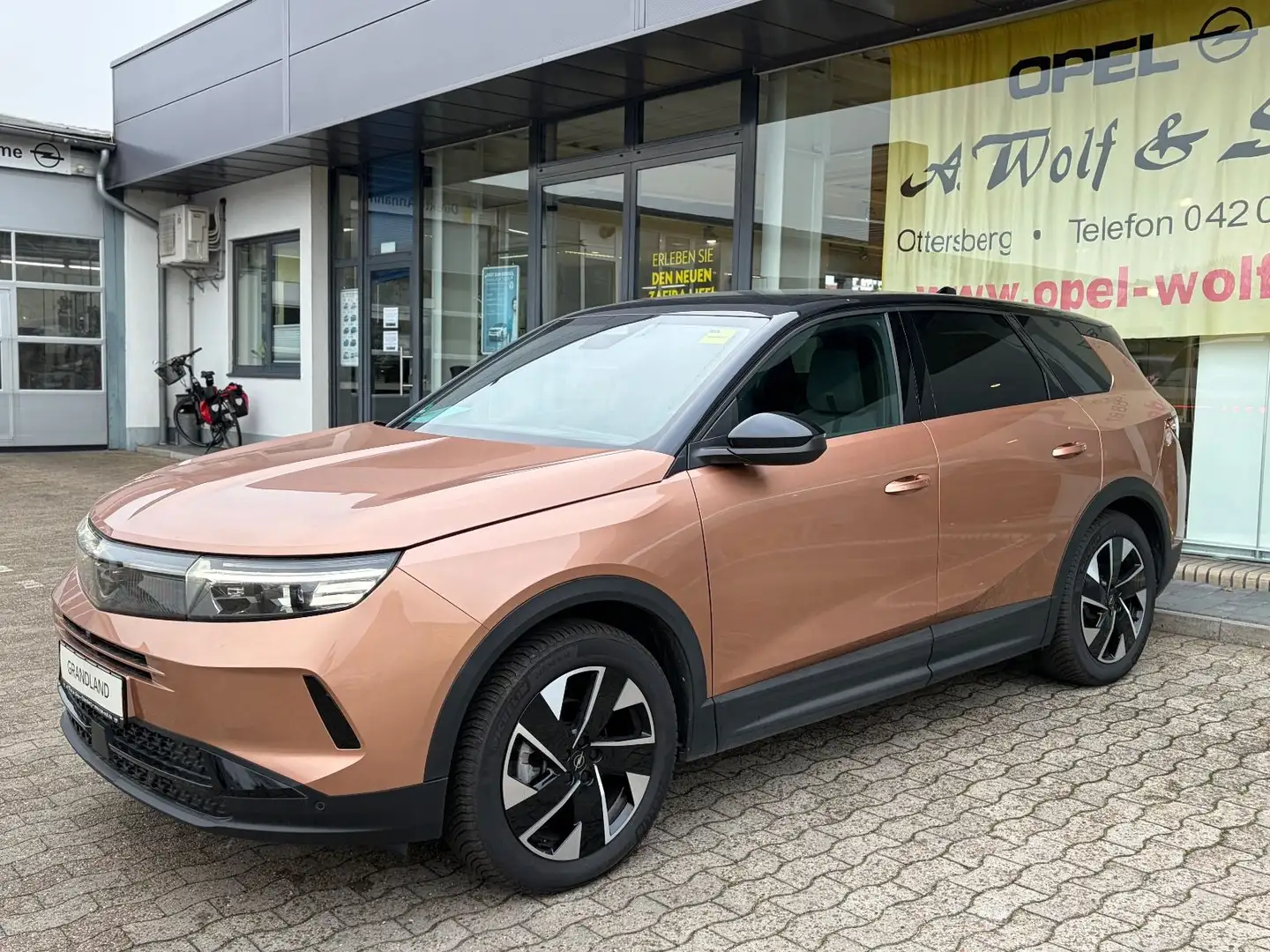 Opel Grandland X Grandland 48V AT GS +KAMERA+HUD+NAVI+AHK+ACC+PDC Gold - 1