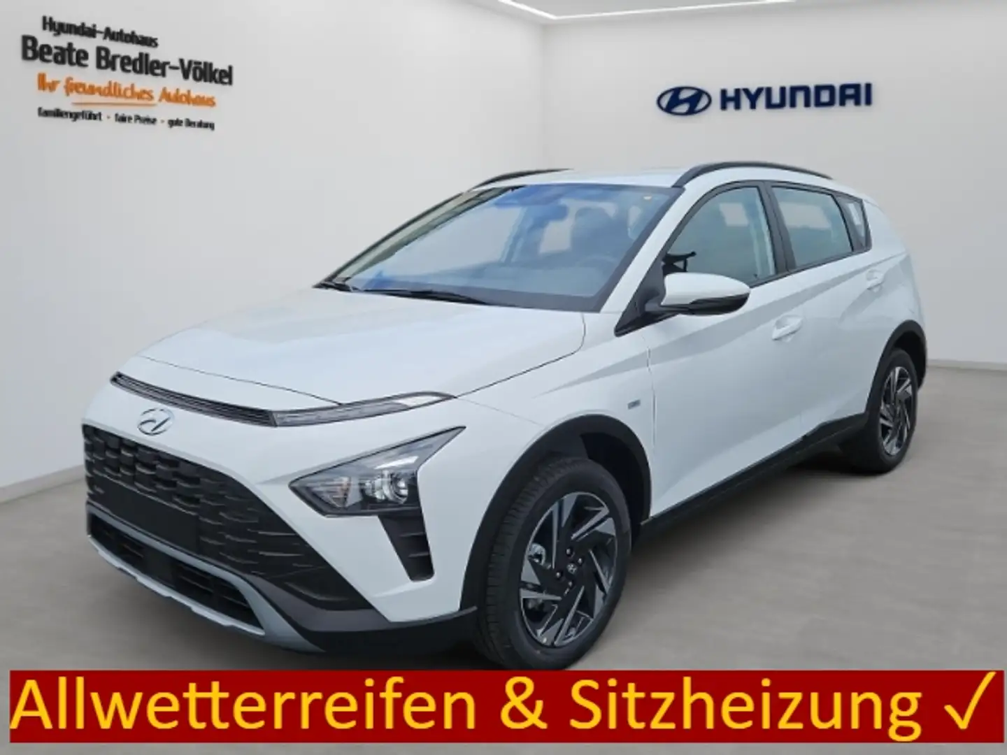 Hyundai BAYON Select 1.0 T-GDI Alu Klima Einparkhilfe Blanc - 1