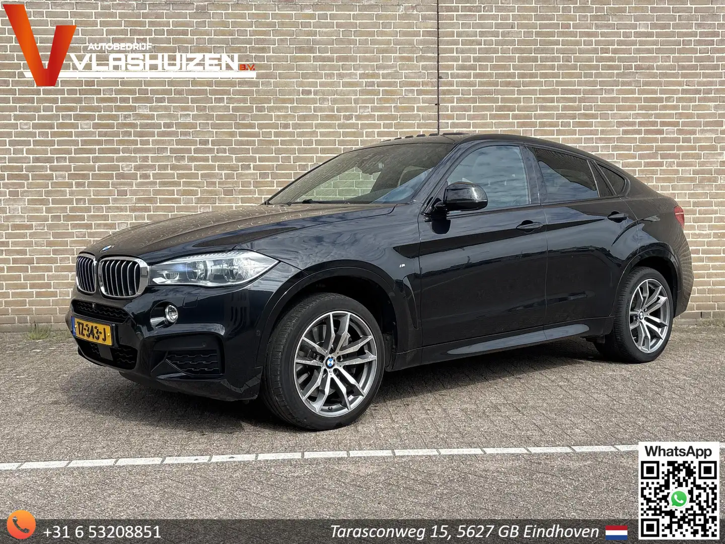 BMW X6 xDrive50i High Executive M-sport | Pano | Leder | Zwart - 1