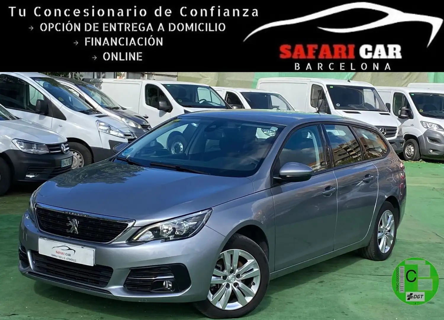 Peugeot 308 SW 1.5BlueHDi S&S Allure 130 Gris - 1