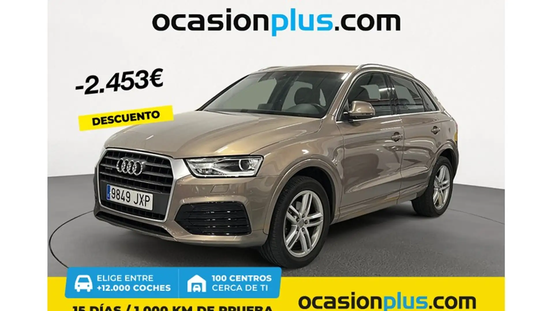 Audi Q3 2.0TDI Sport edition quattro S tronic 135kW Marrón - 1
