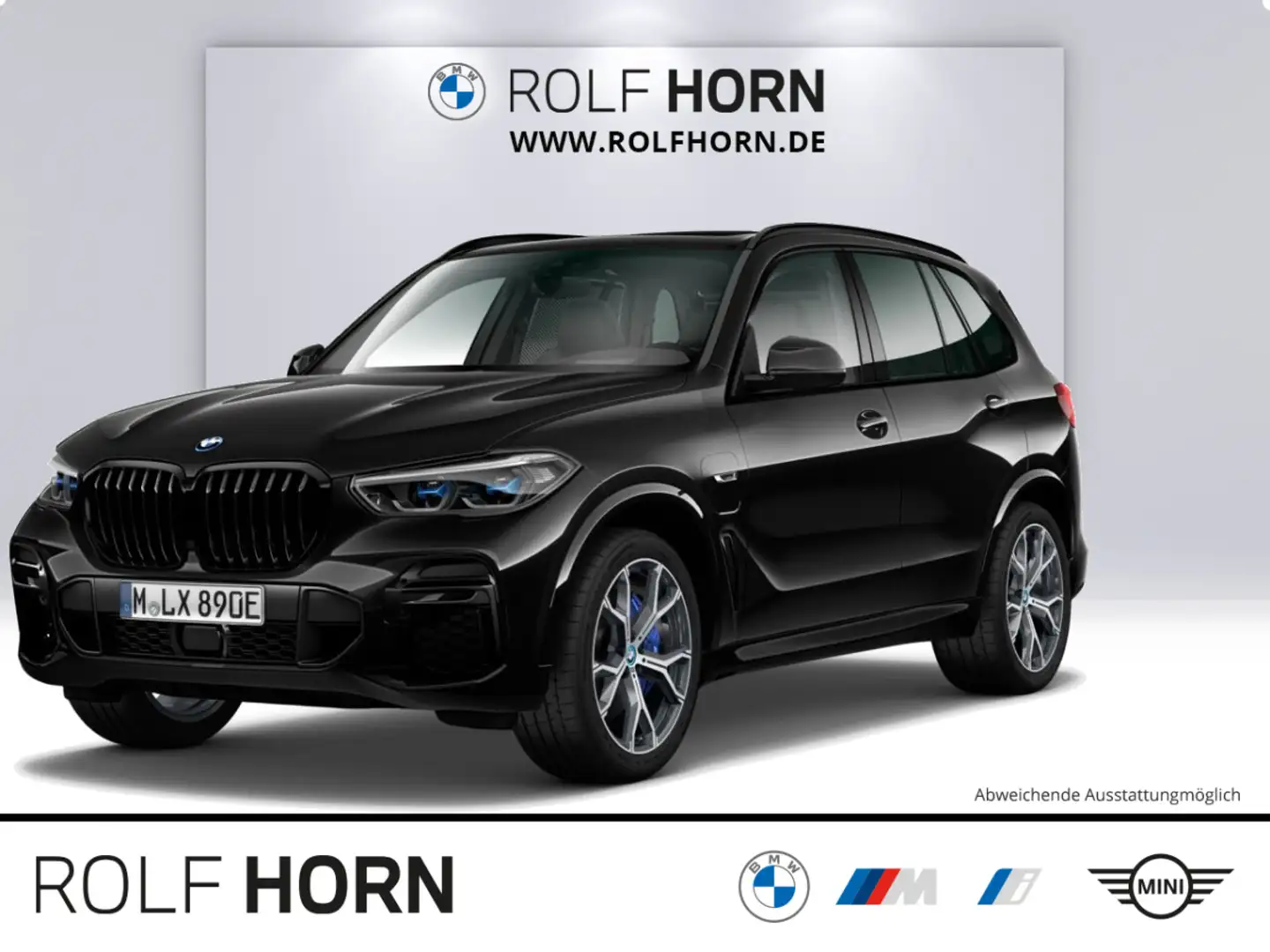 BMW X5 xDrive45e M Sportpaket Navi HeadUp Laser Pano Schwarz - 1