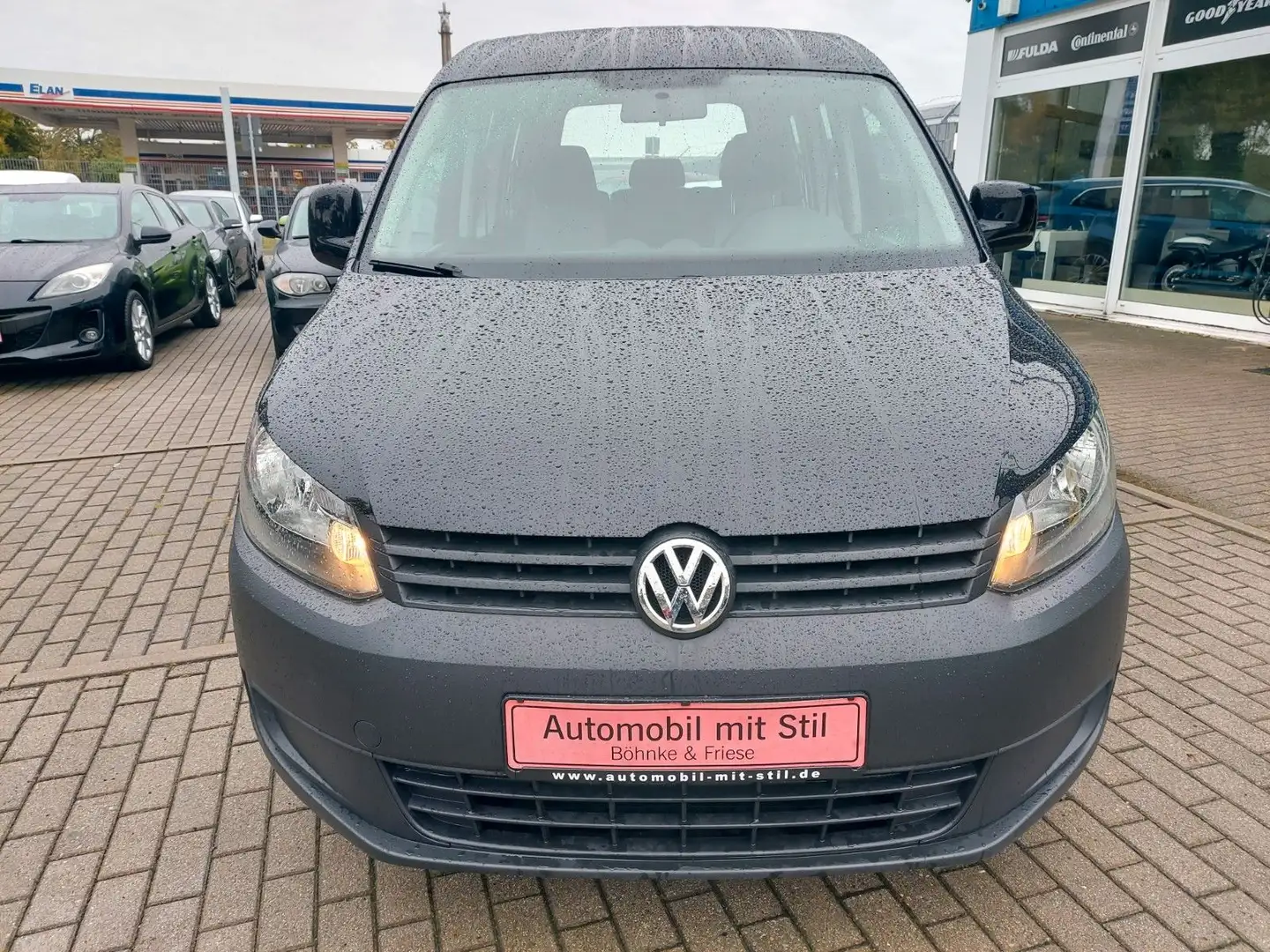 Volkswagen Caddy Kasten Kombi Trendline Klima 5 Sitze Schwarz - 2