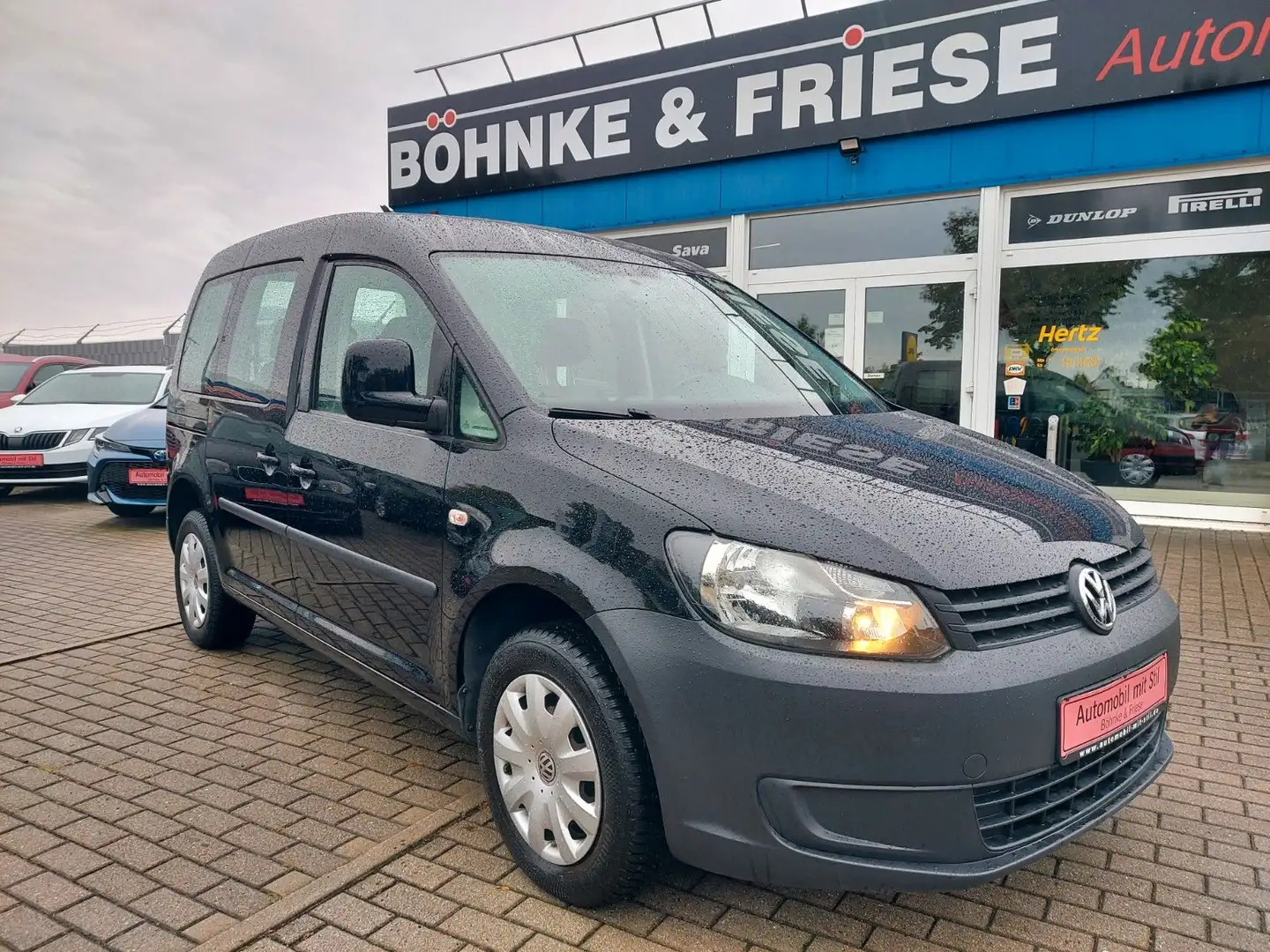 Volkswagen Caddy Kasten Kombi Trendline Klima 5 Sitze Schwarz - 1
