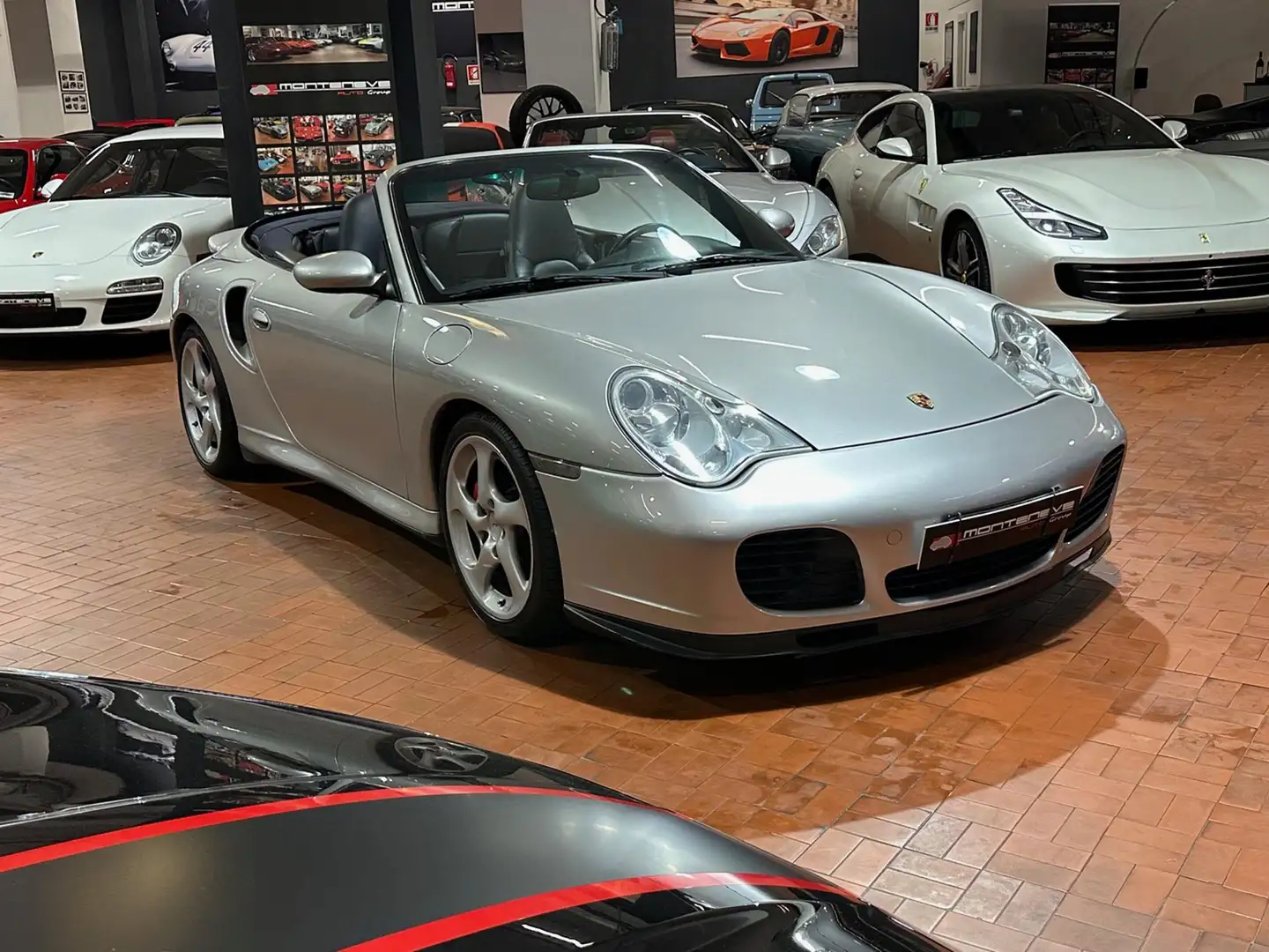 Porsche 996 Turbo cat Cabriolet-Cambio Manuale Argent - 1