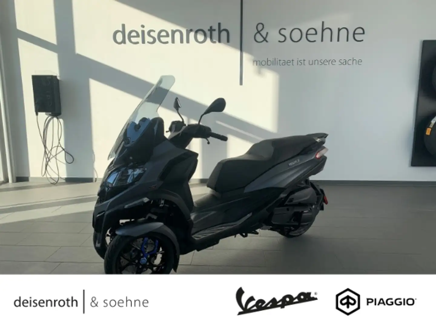 Piaggio MP3 400 Sport Grau matt Šedá - 1