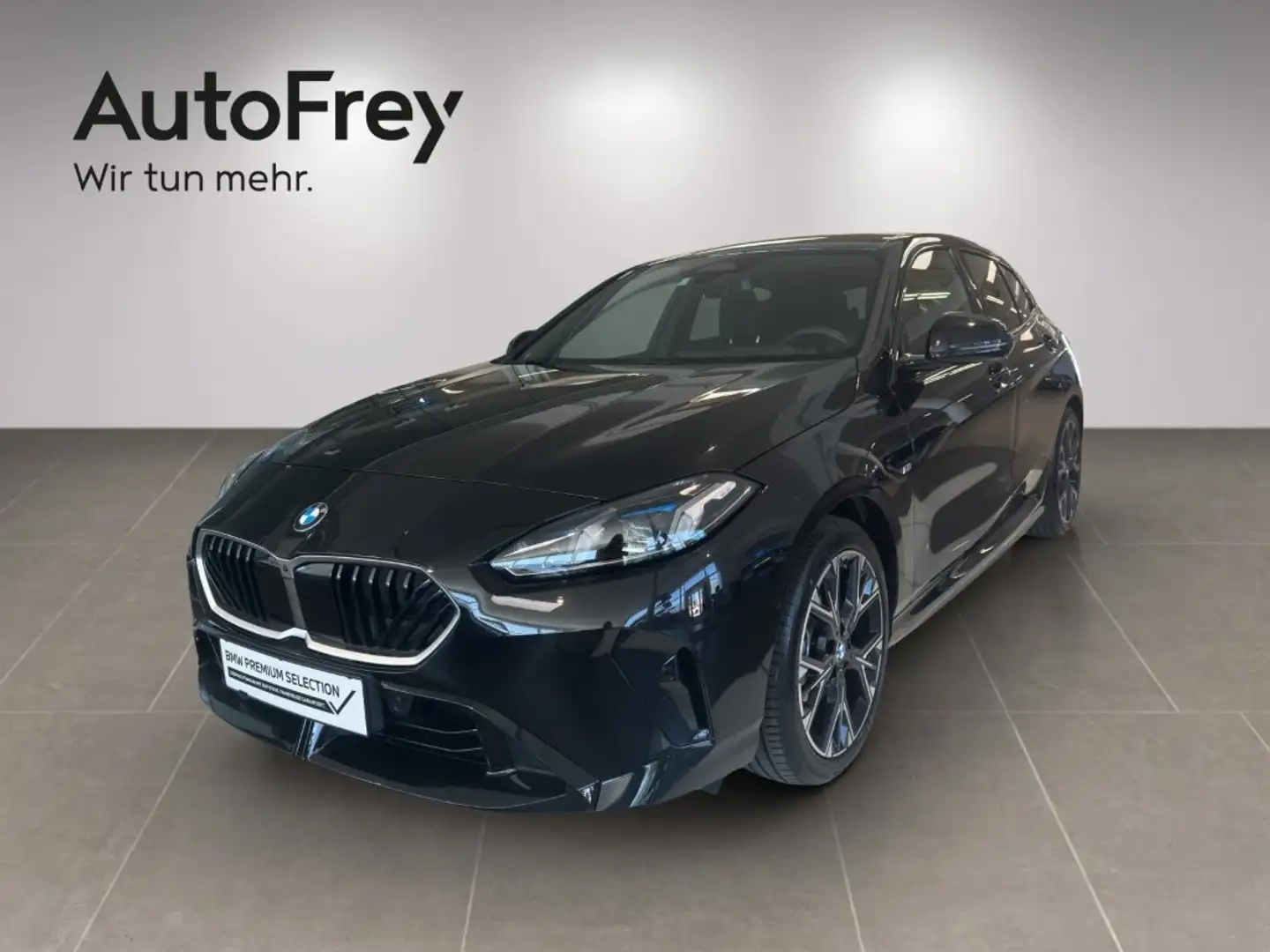 BMW 118 118d Schwarz - 1