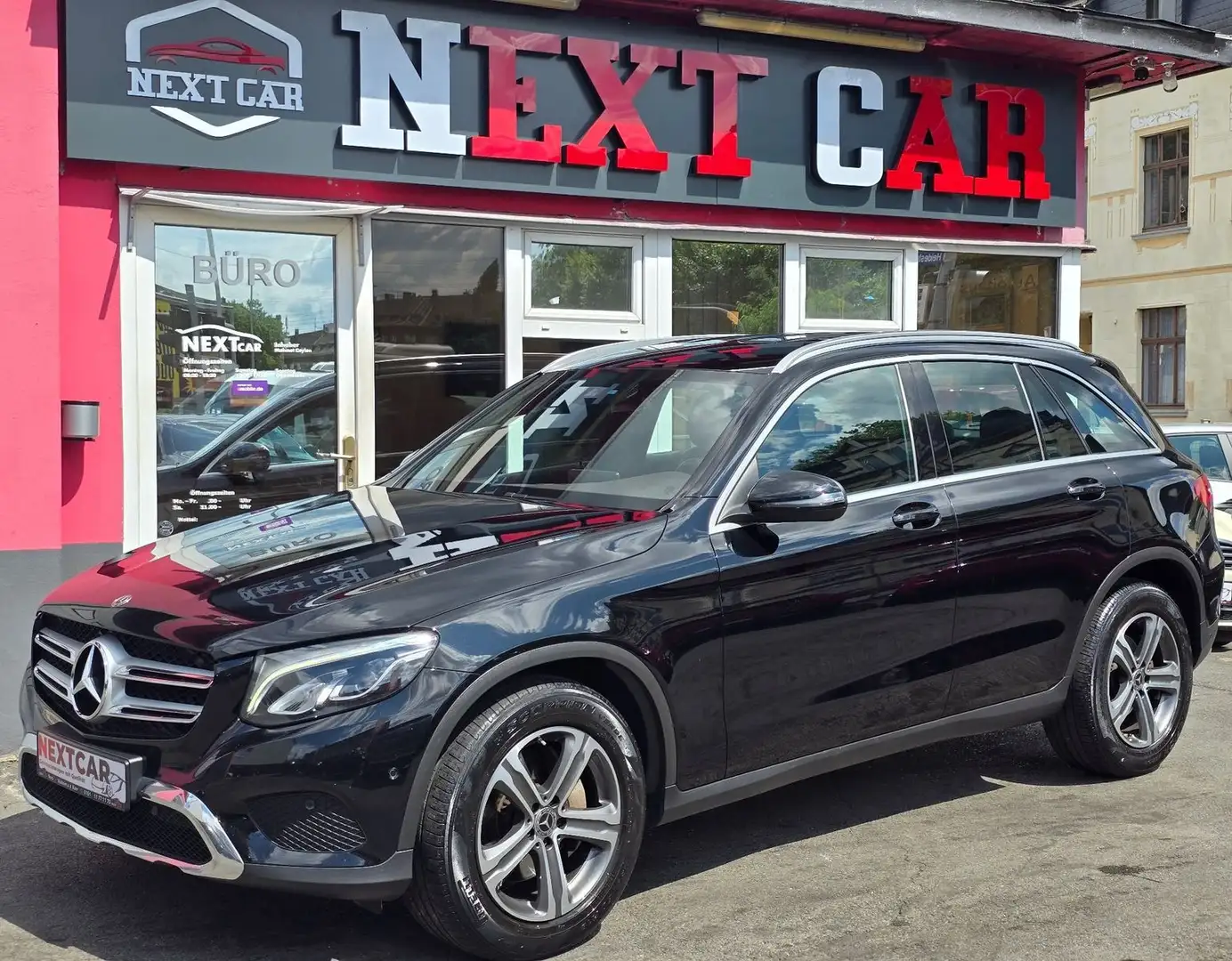 Mercedes-Benz GLC 220 d Exclusive 4Matic|Auto|Navi|Leder Schwarz - 2