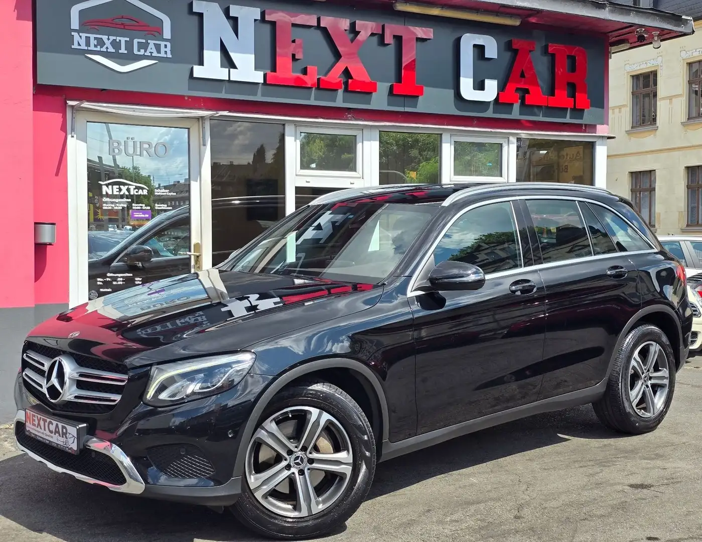 Mercedes-Benz GLC 220 d Exclusive 4Matic|Auto|Navi|Leder Schwarz - 1