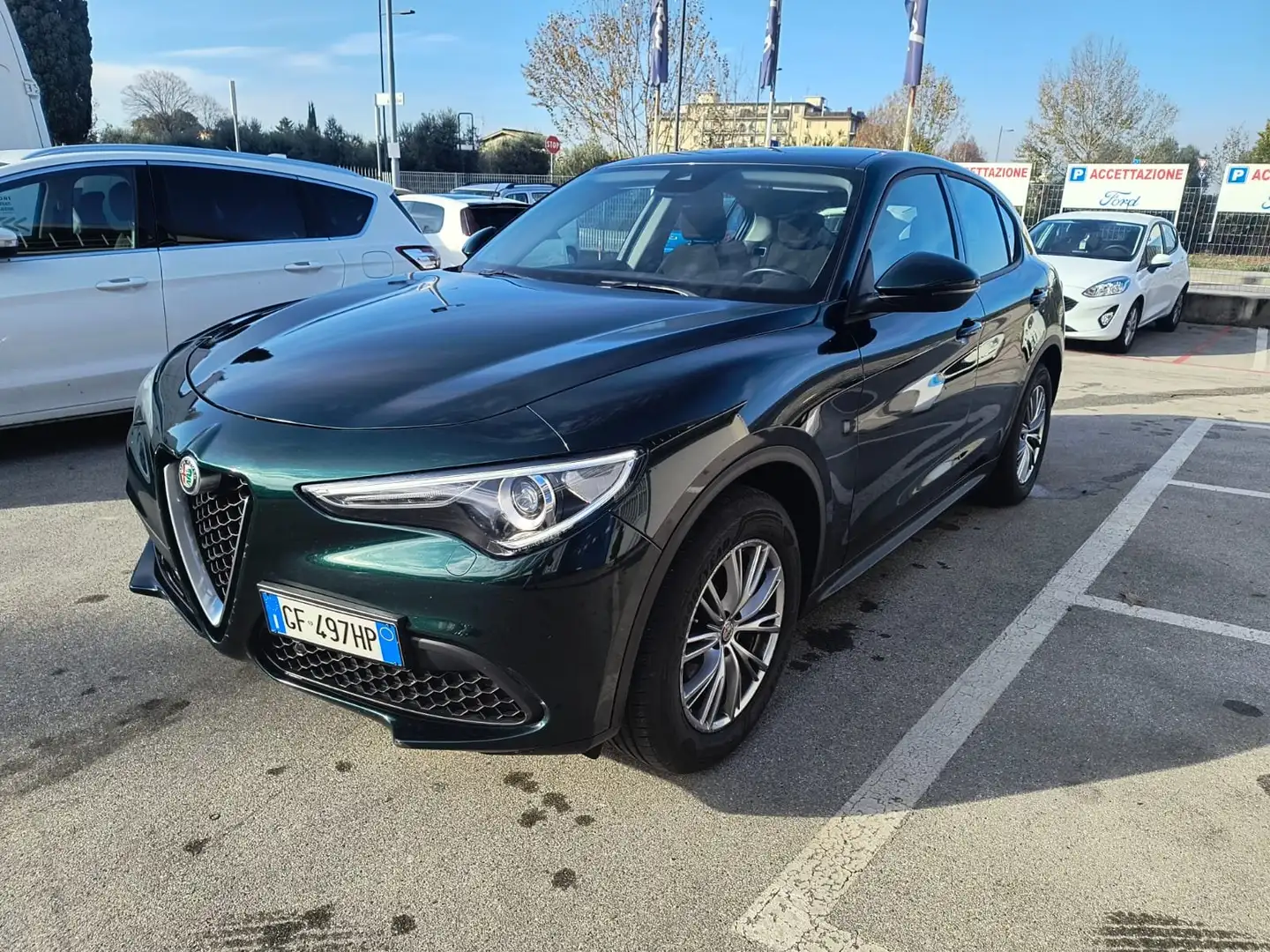 Alfa Romeo Stelvio Stelvio 2.2 t Q4 190cv auto PROMO RF WINTER SALES Verde - 1