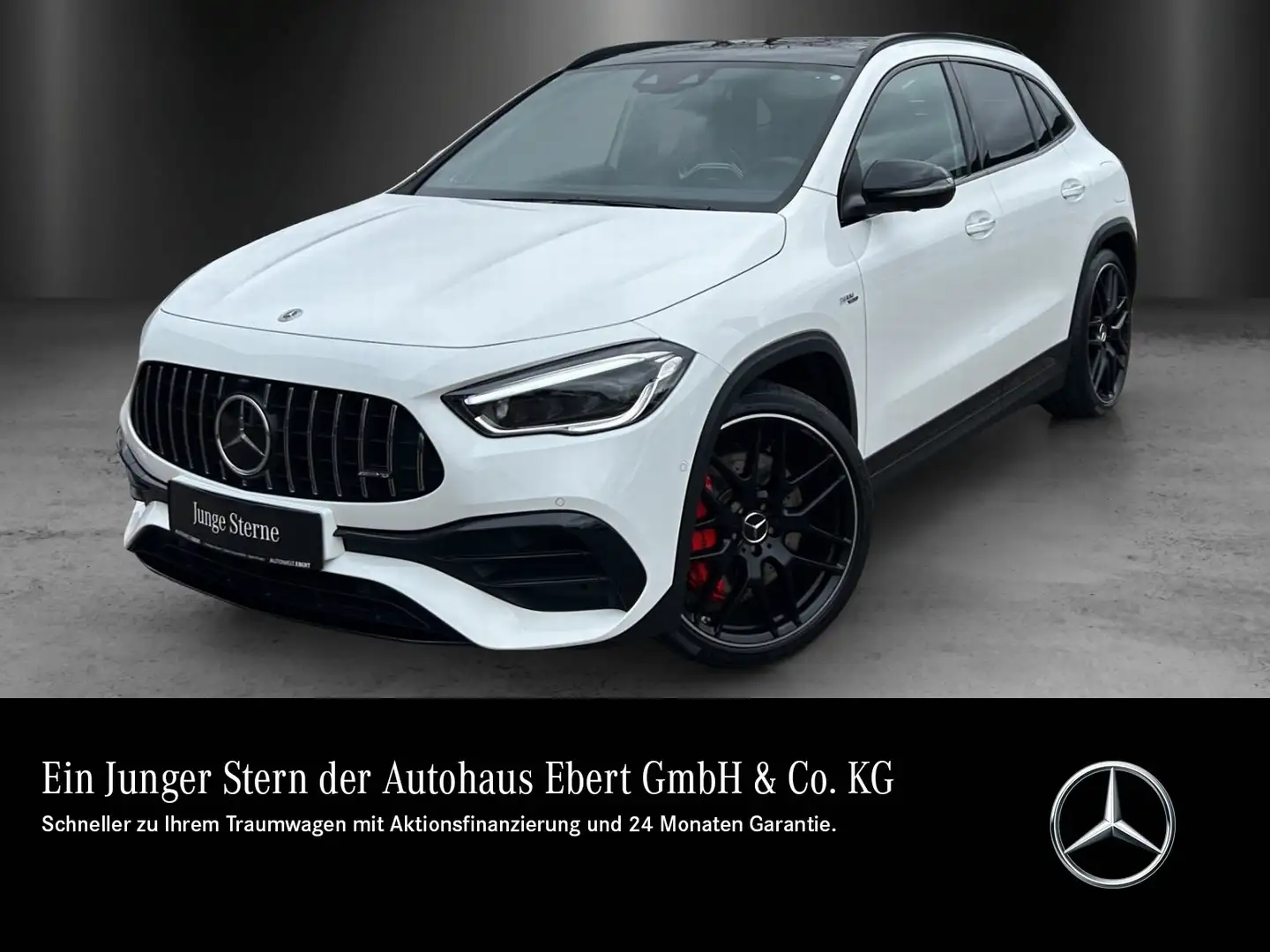 Mercedes-Benz GLA 45 AMG GLA45 AMG DISTRO Perf.Sitz HUD Pano MLED Mem Bur Blanc - 1
