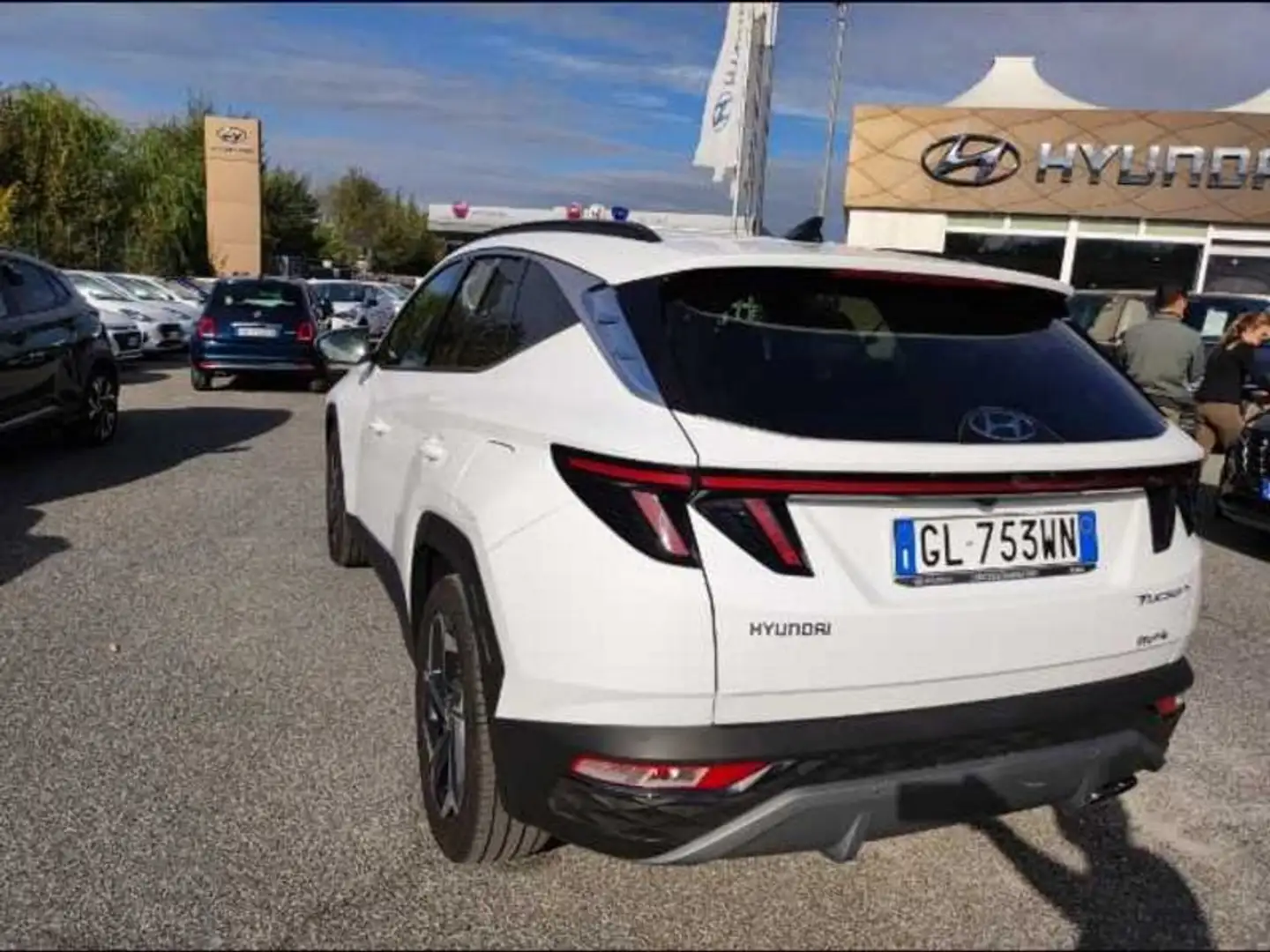 Hyundai TUCSON NEW HEV MY22 1.6PHEV AT 265 EXELLENCE Bílá - 2