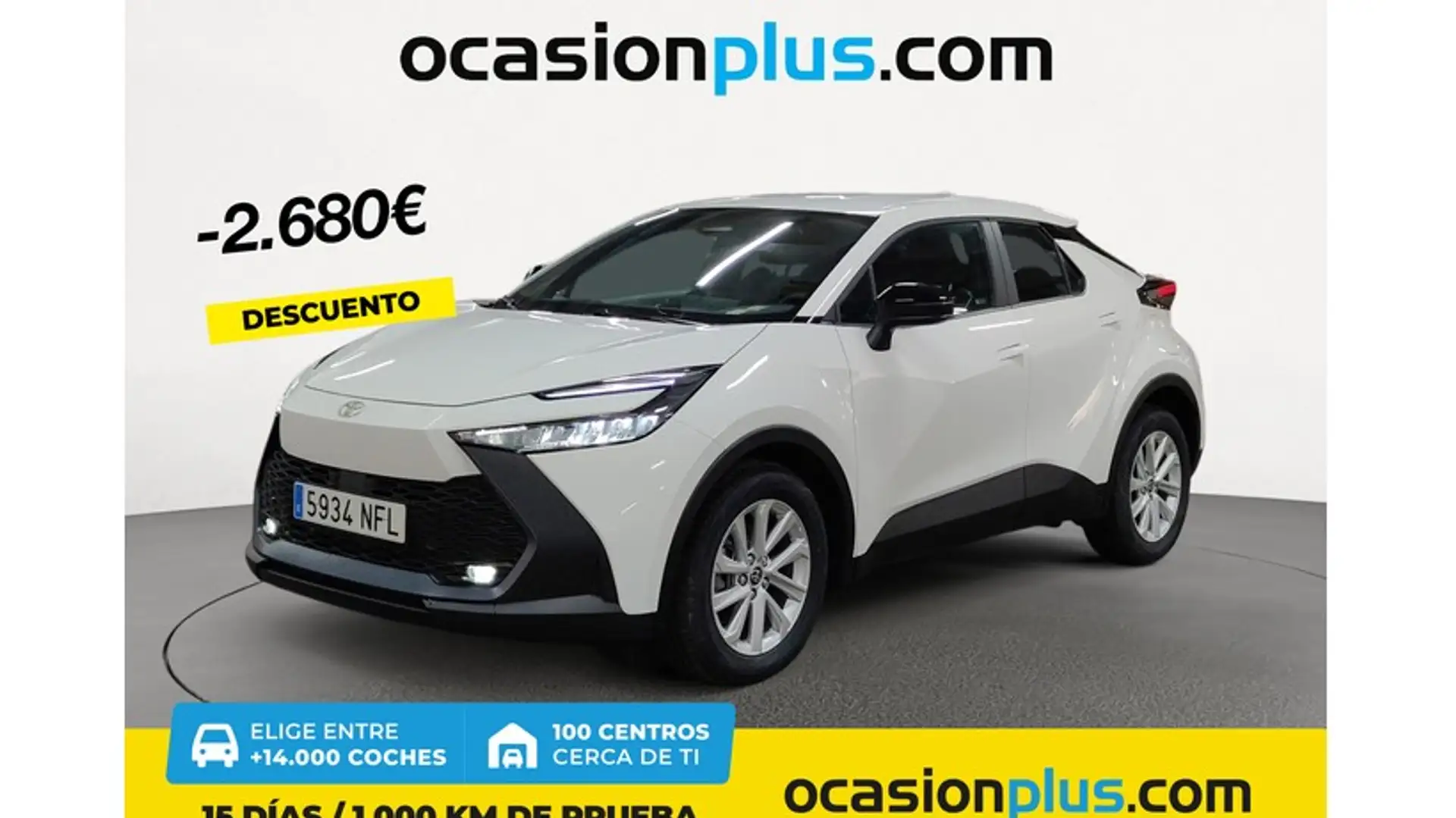 Toyota C-HR 140H Active Weiß - 1