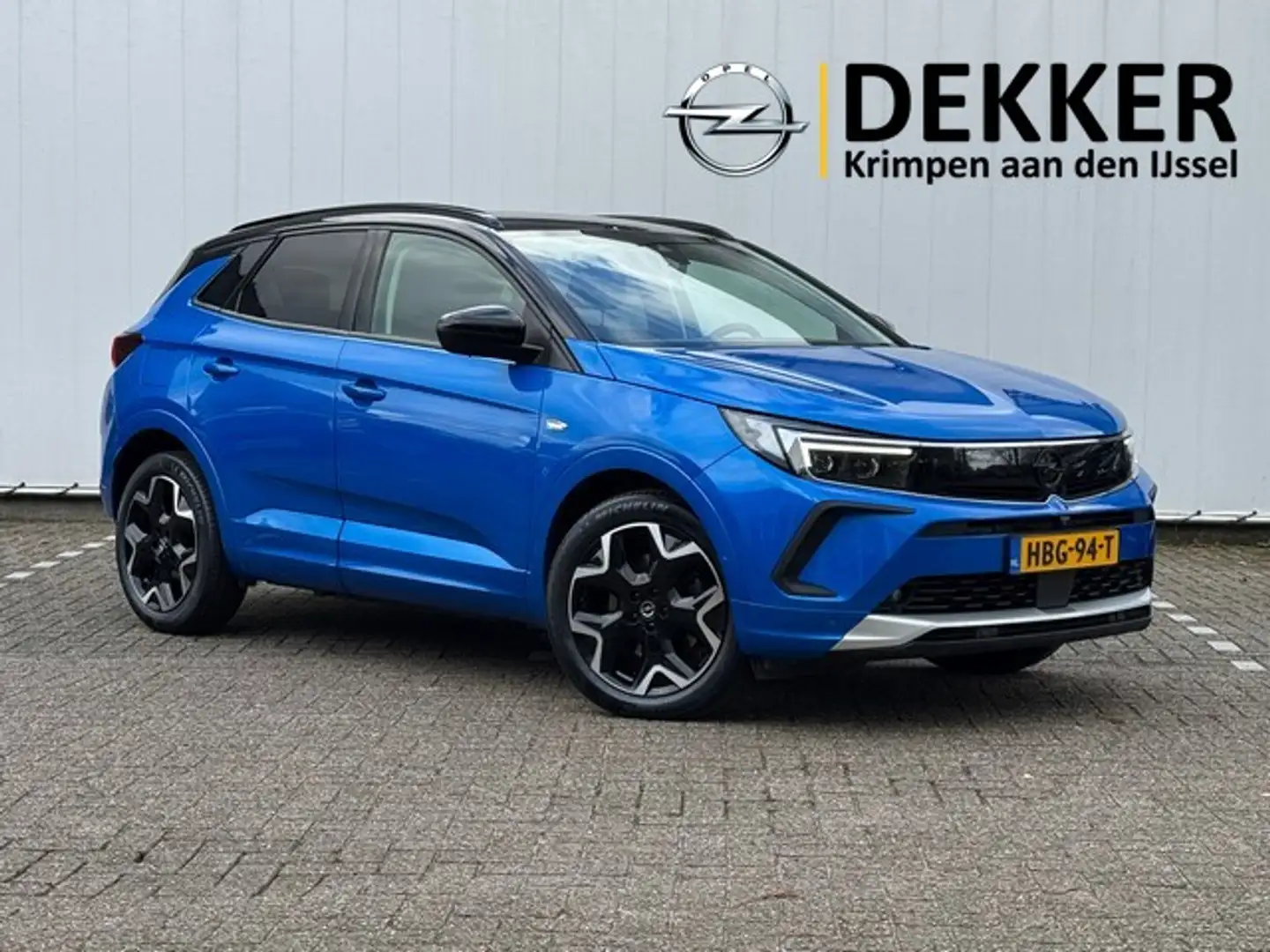 Opel Grandland 1.6 Turbo Hybrid GS Line Ultimate met Leer, 19inch Синий - 1