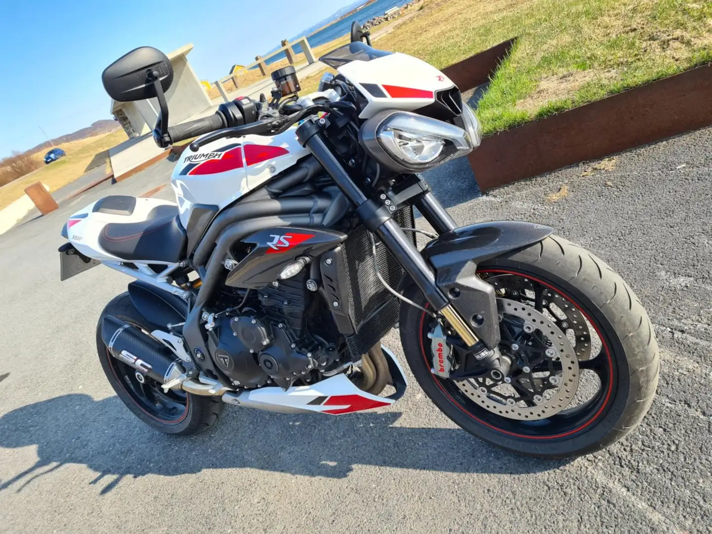 Triumph Speed Triple 1050 Wit - 1