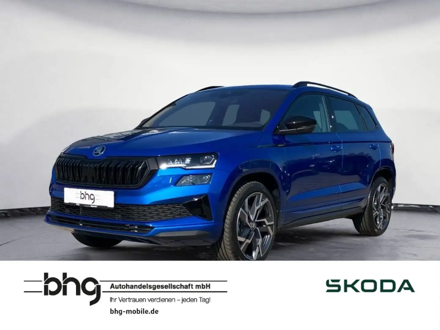Skoda Karoq Sportline 2,0 TSI  7-Gang-DSG 4x4 Blau - 1