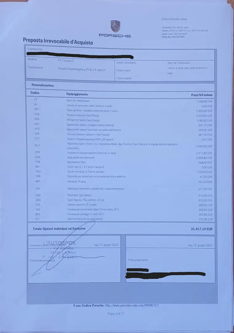 Porsche 911 911 Cabrio 3.0 Carrera S auto Nero - 2