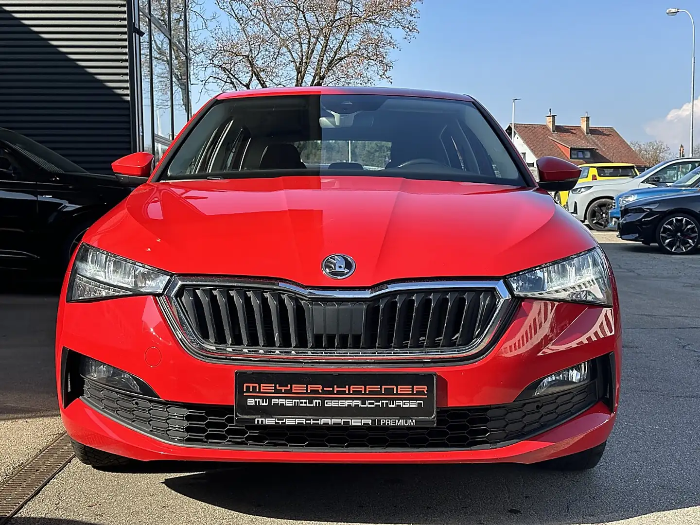 Skoda Scala 1,6 TDI Ambition DSG B2B Rot - 2
