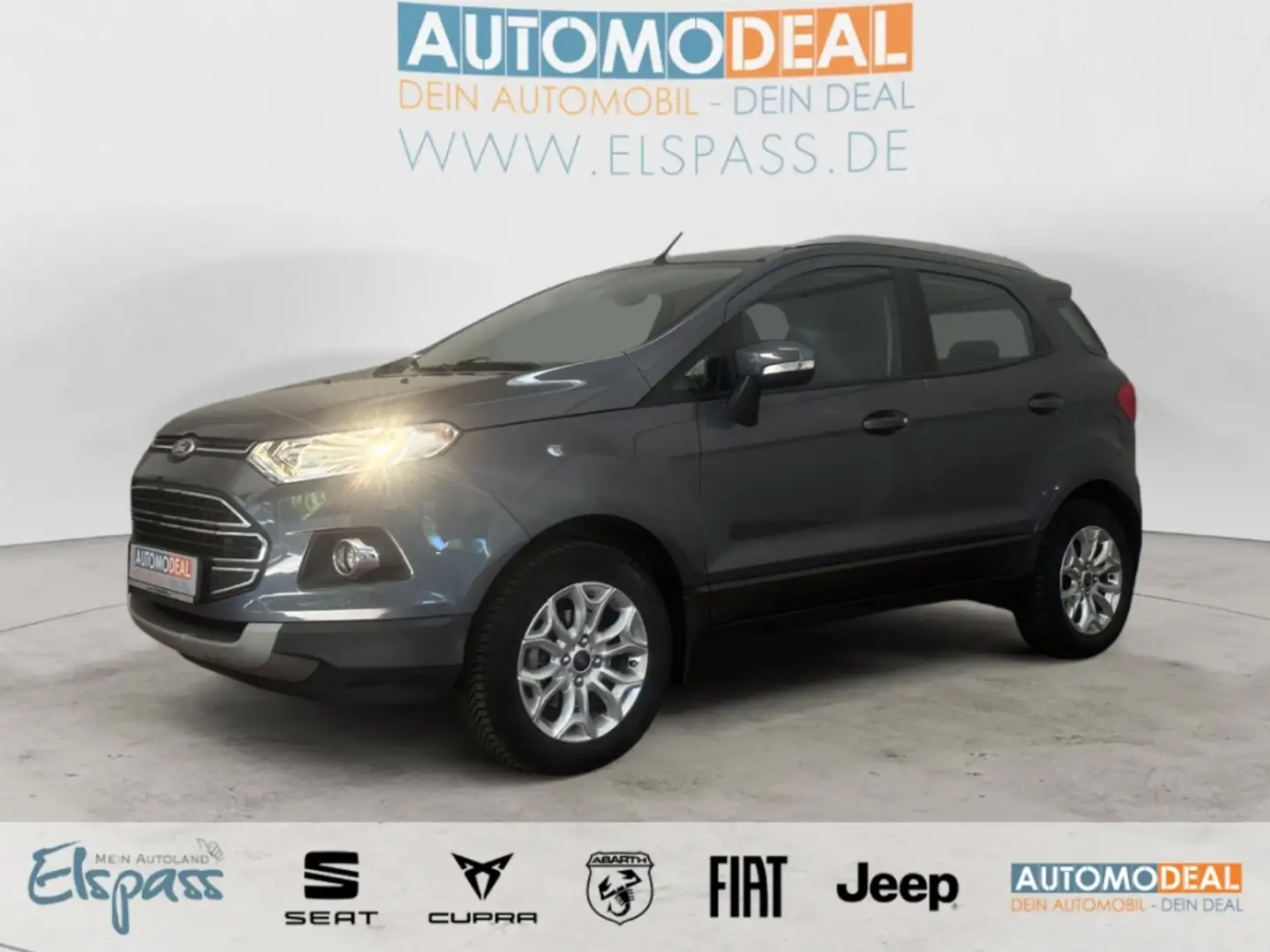 Ford EcoSport Titanium ALLWETTER KEYLESS TEMPOMAT ALU PDC BLUETO Šedá - 1
