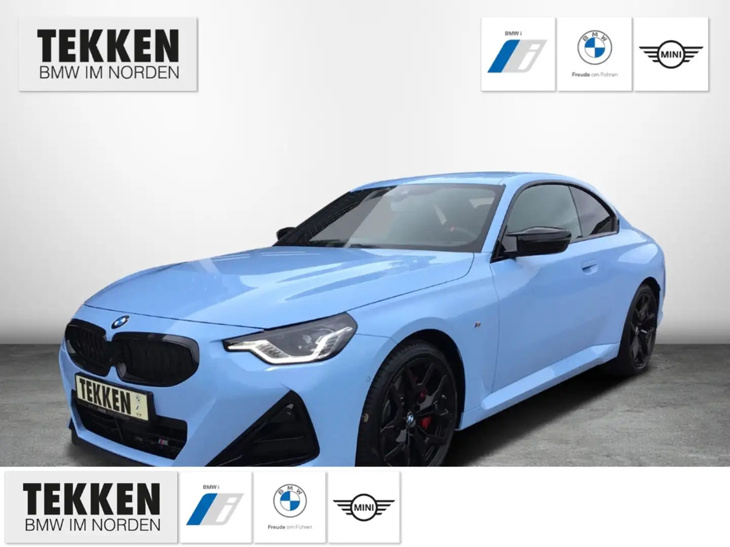BMW 240 xDrive Coupe M Sport Pro ACC/HarmanKardon/19Zoll Albastru - 1