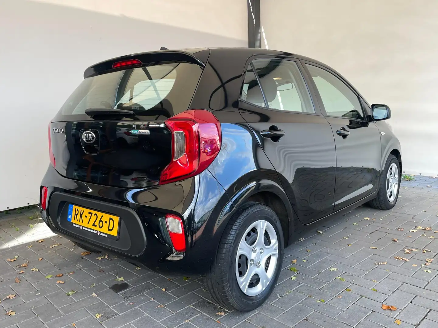 Kia Picanto 1.0 CVVT EconomyPlusLine|NAP|Airco|5-Deurs Noir - 2