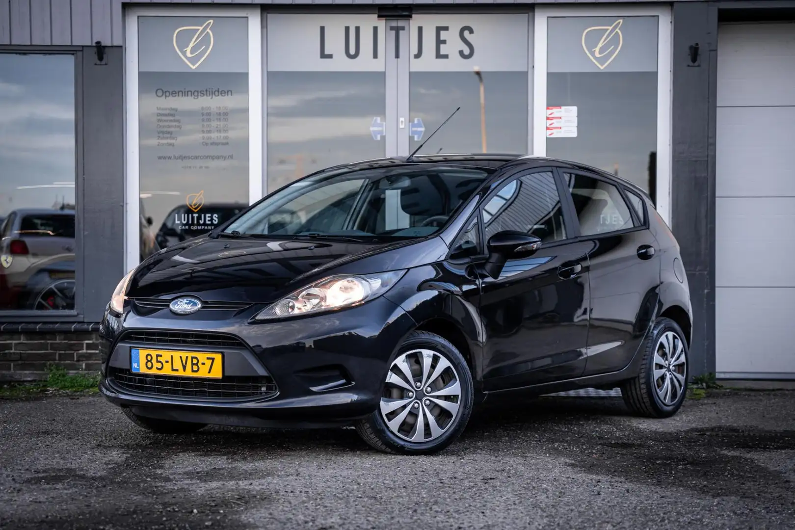 Ford Fiesta 1.25 Limited I 5-drs I Airco I AUX I NL-auto I NAP Nero - 1