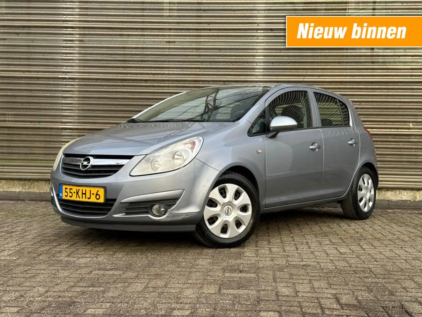 Opel Corsa 1.4-16V ENJOY AIRCO !! LAGE KM !! Gris - 1