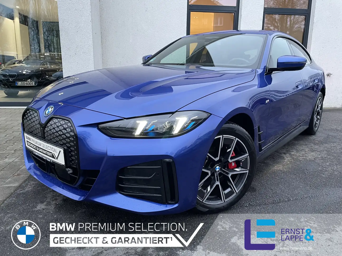 BMW i4 eDrive40 M Sport Pro || AHK 360° DriviAssProf Blau - 1