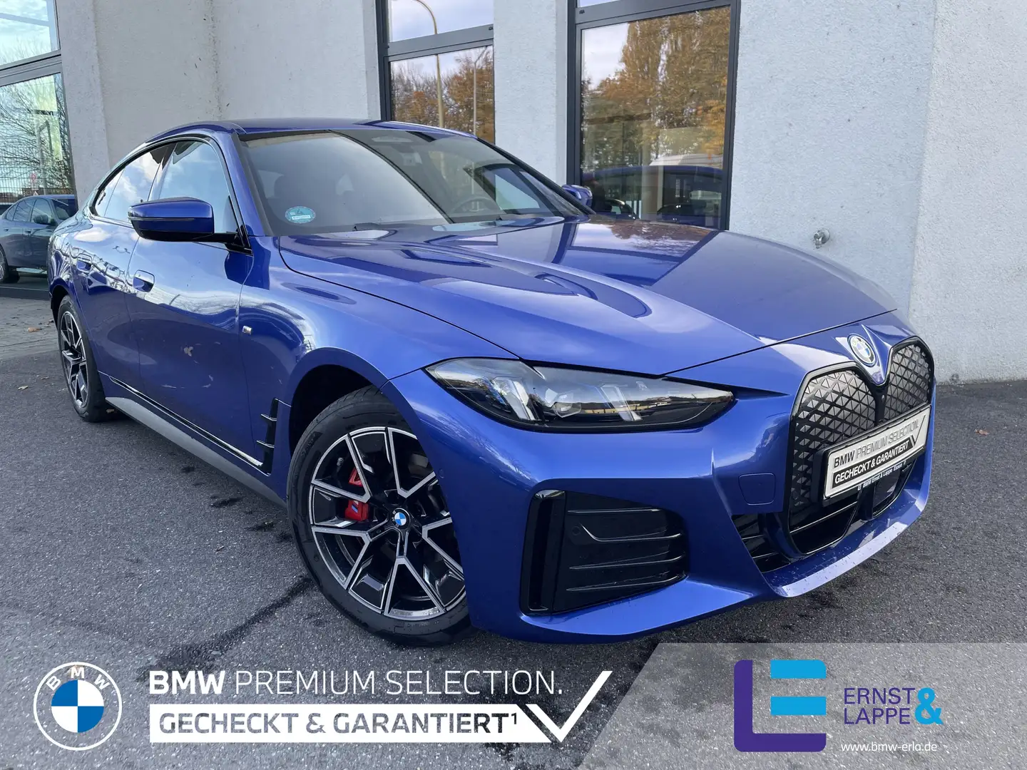 BMW i4 eDrive40 M Sport Pro || AHK 360° DriviAssProf Blau - 1