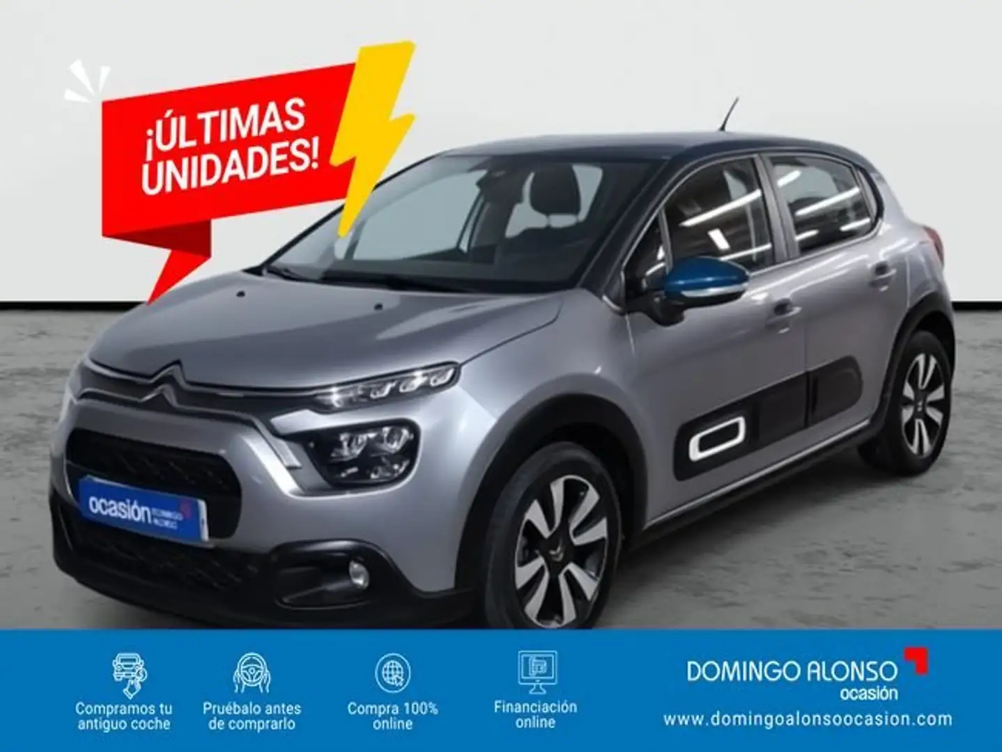 Citroen C3 1.2 PureTech S&S Feel Pack 83 Gris - 1
