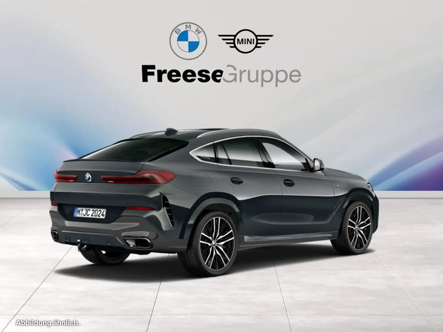BMW X6 xDrive40d M Sportpaket B&W Head-Up AHK *VOLL* Gris - 2