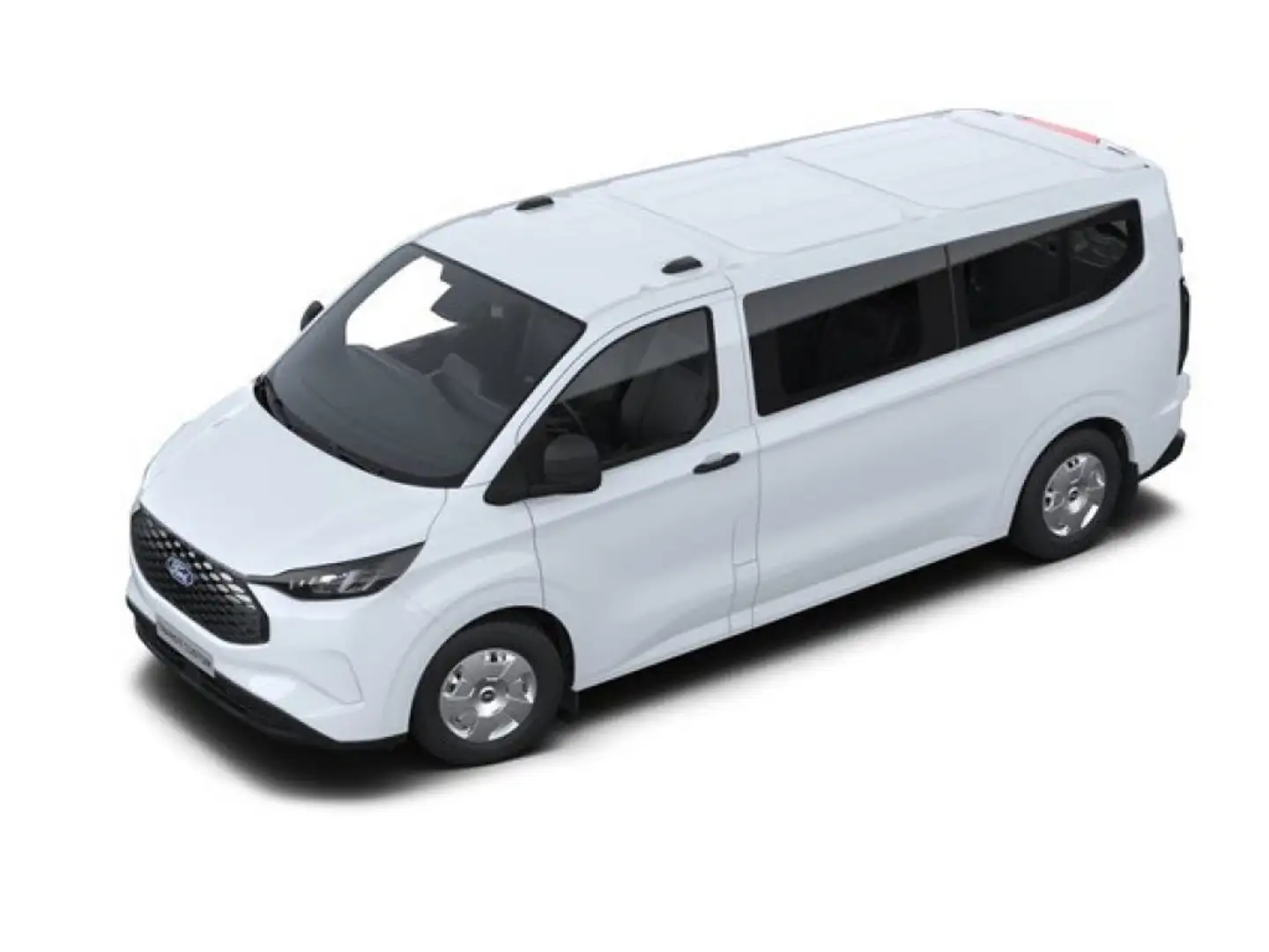 Ford Transit Custom Kombi 9 pers.  Vol. elektr. 65 kWh .  340 L2H1 100 Blanc - 1