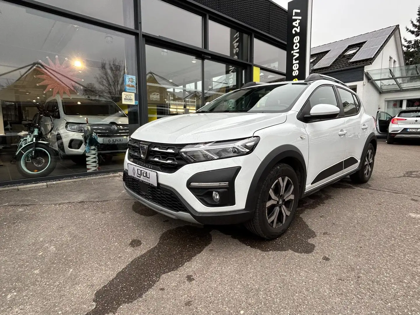 Dacia Sandero Stepway Comfort Eco-G 100 PS Blanc - 2