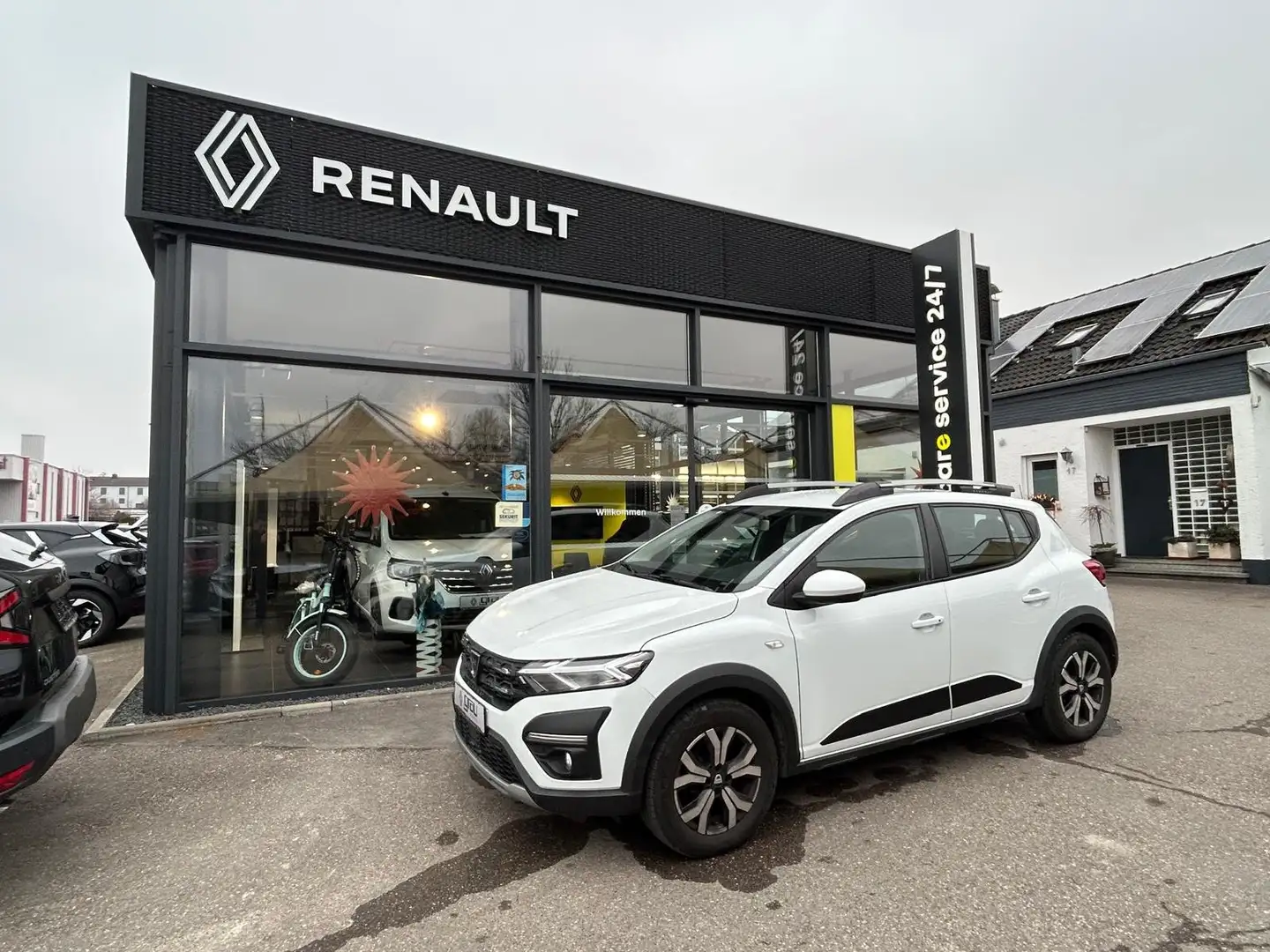 Dacia Sandero Stepway Comfort Eco-G 100 PS Blanc - 1