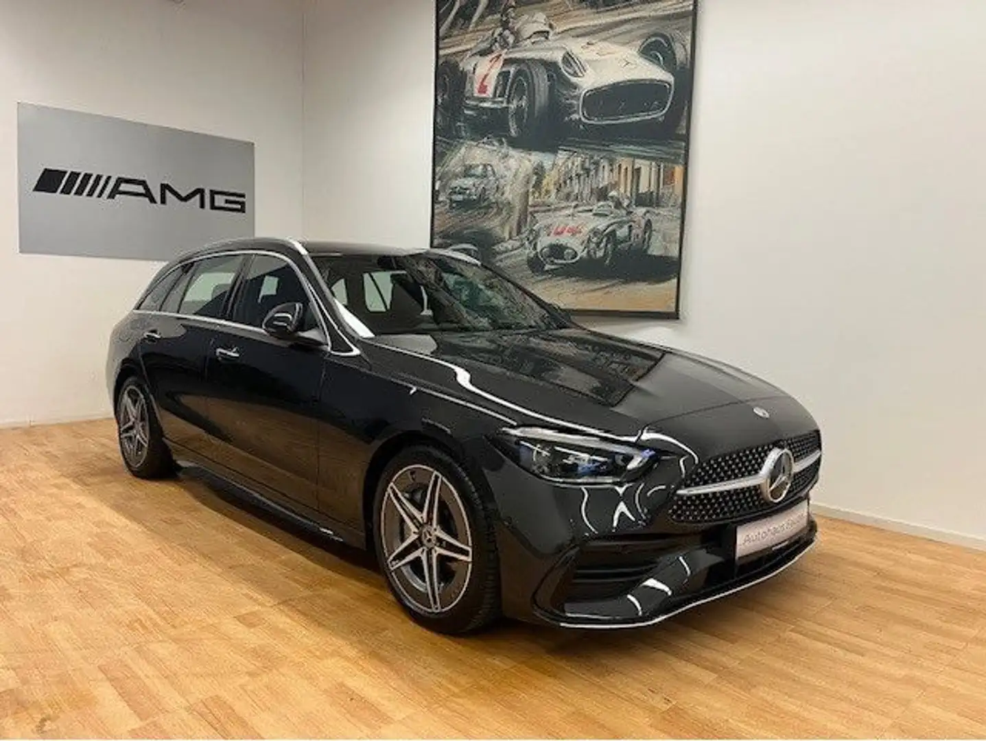 Mercedes-Benz C 300 T d AMG-Line AHK 360 Grad LED digital Grau - 1