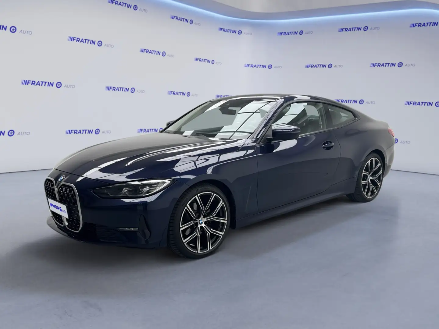 BMW 420 420d 48V xDrive Coupé Sport Bleu - 1