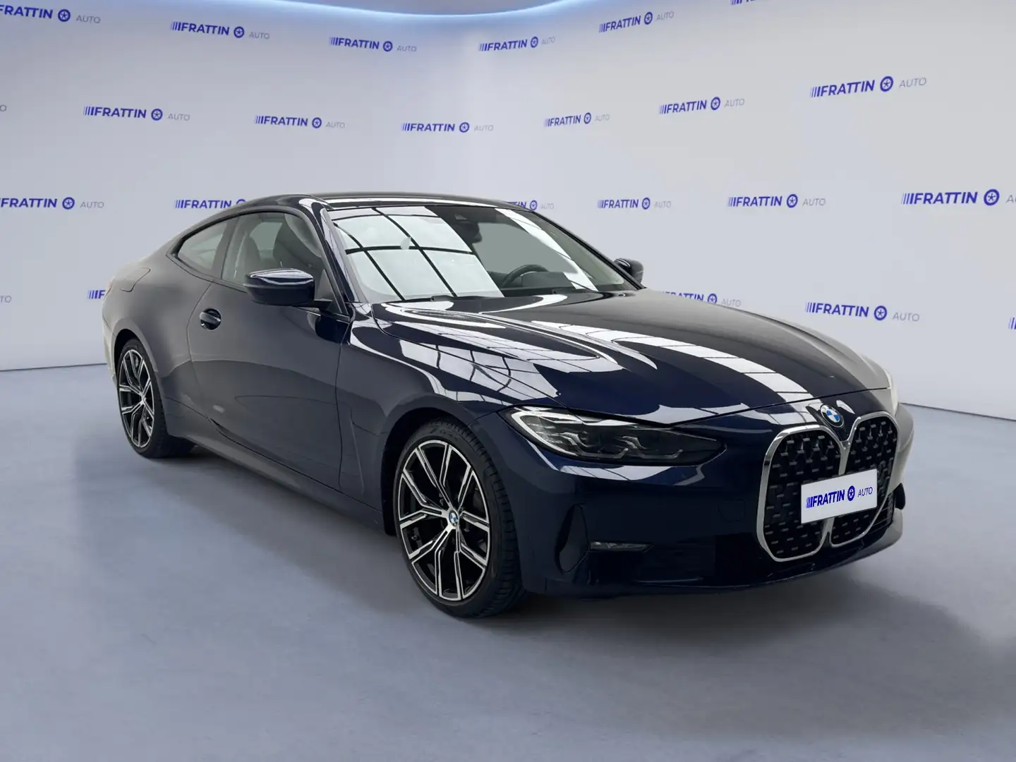 BMW 420 420d 48V xDrive Coupé Sport Bleu - 2