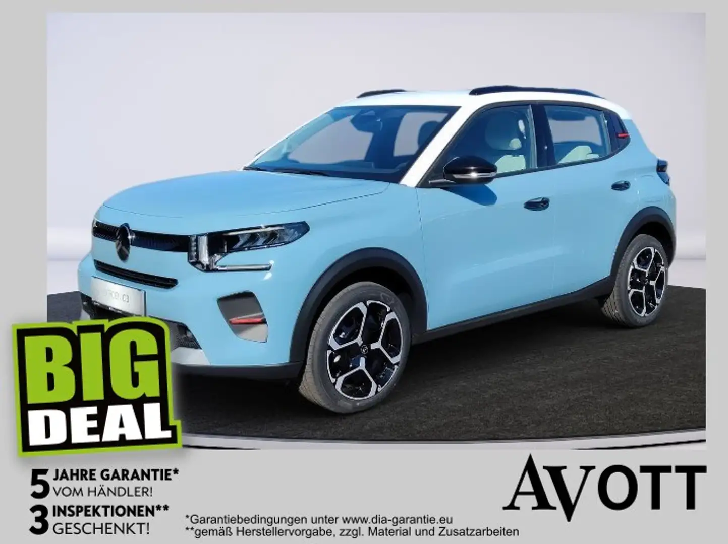 Citroen C3 PLUS 1.2 Plus Turbo Blau - 1