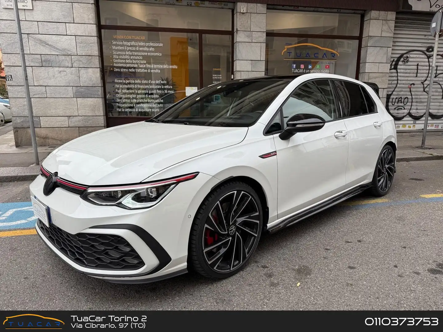 Volkswagen Golf GTI Ultimate 2.0 TSI GTI Blanc - 1