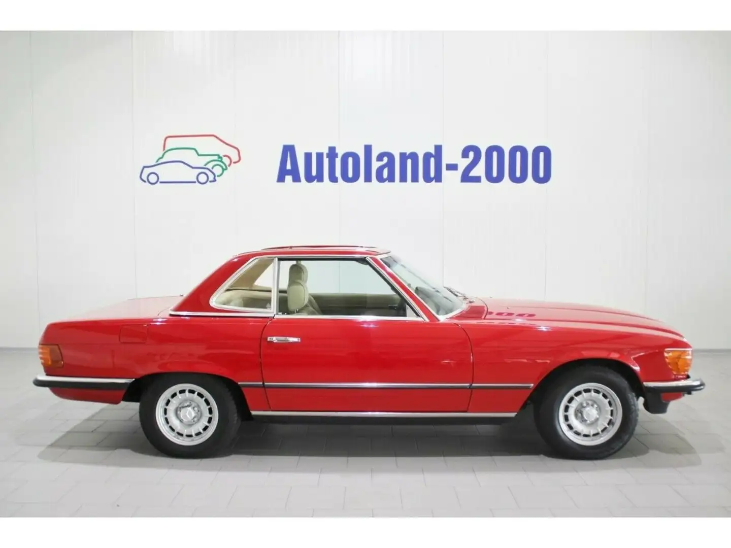 Mercedes-Benz 280 SL W107 * DEUTSCH*MOTOR130tkm* Rouge - 2