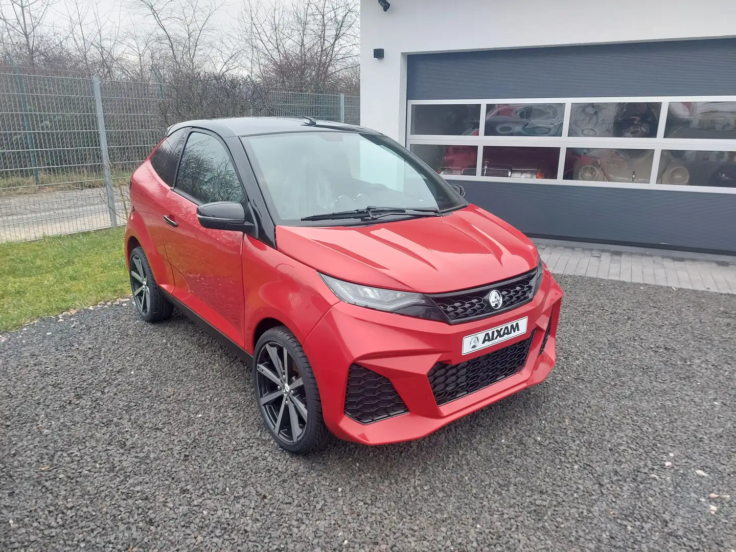 Aixam Coupe Coupe GTI Ambition Navi/ Kamera / ABS Rojo - 2