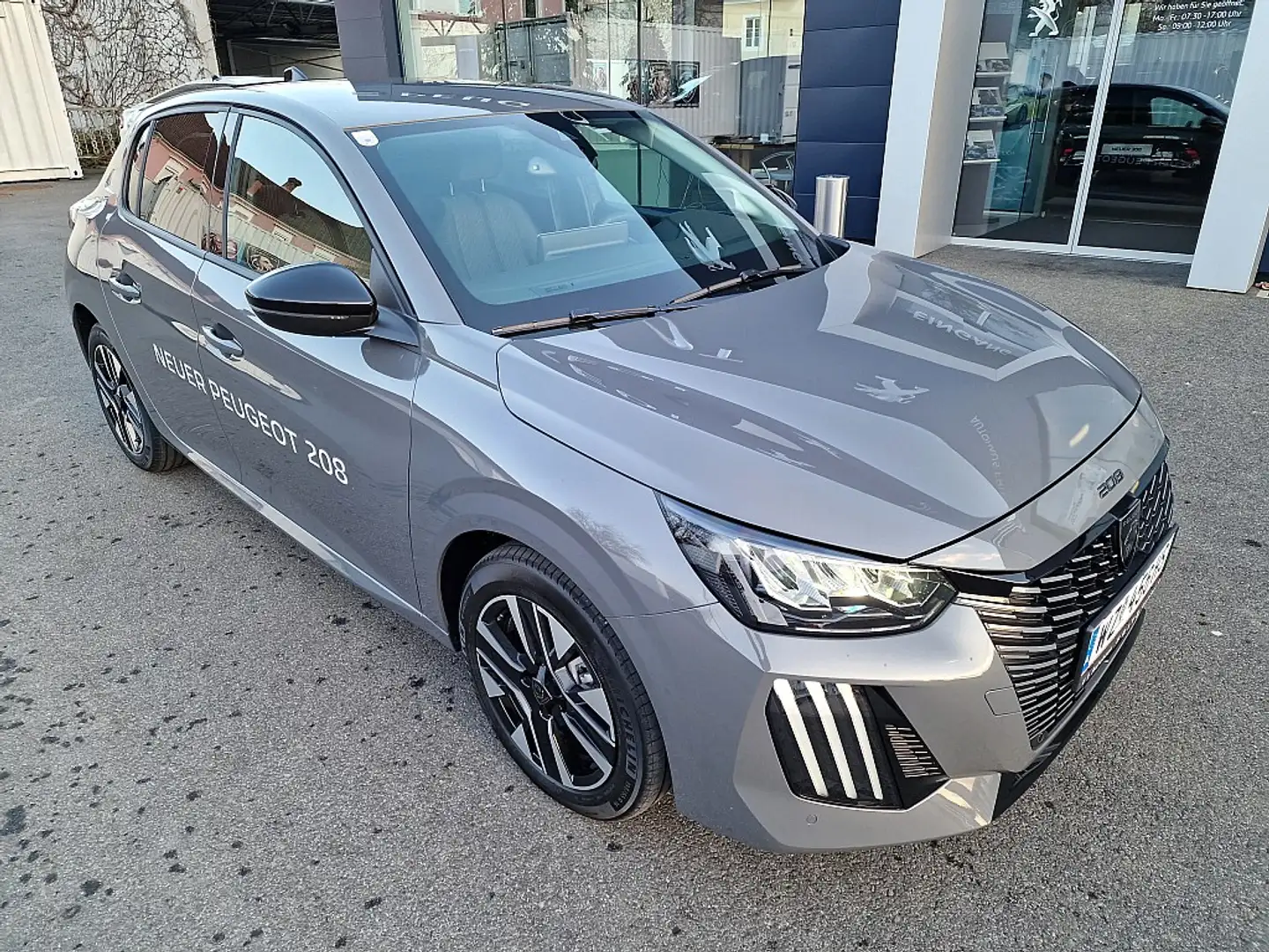 Peugeot 208 Hybrid 100 e-DCS6 Allure "sofort verfügbar, ink... Grau - 1